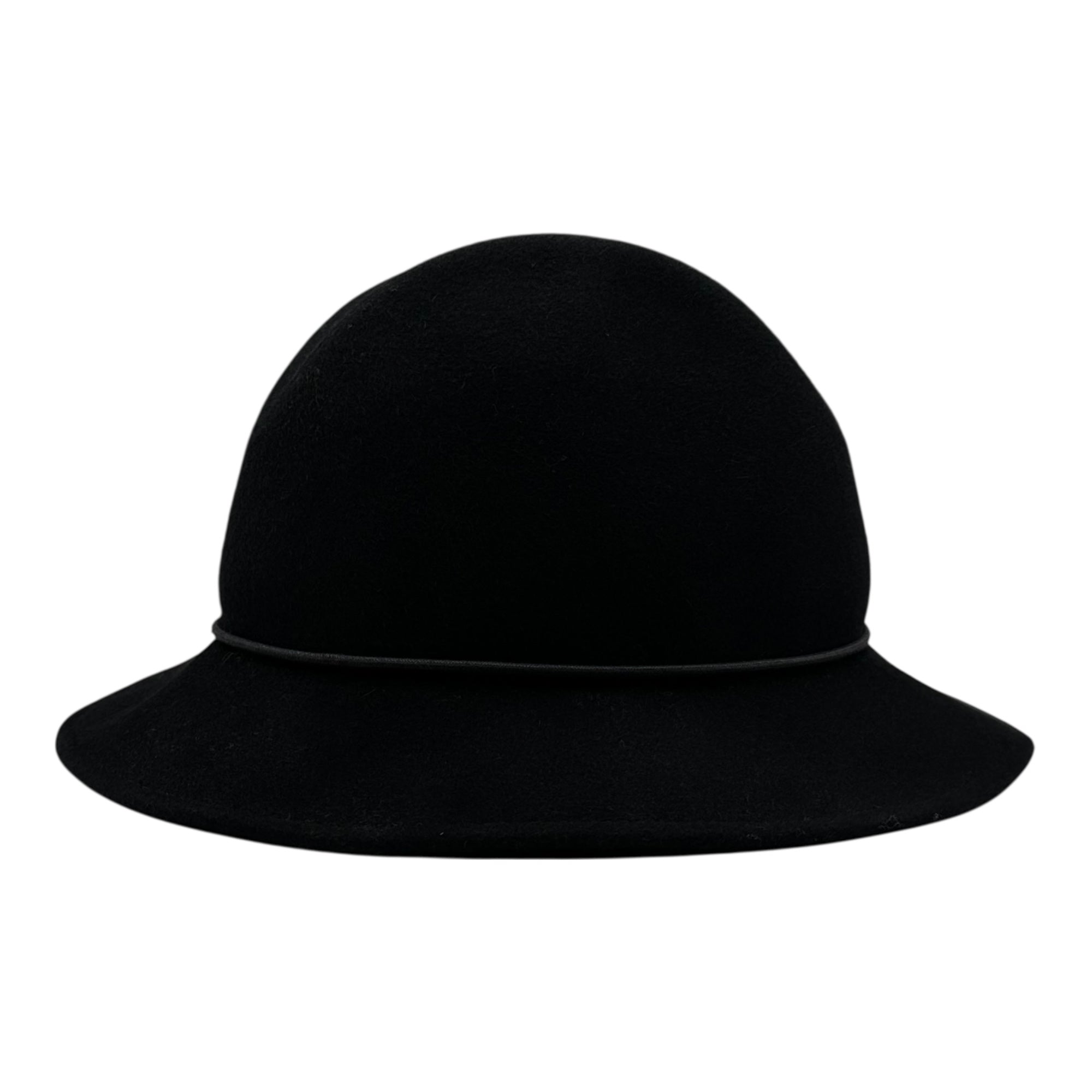 WABISABISM(ワビサビズム) COLON HAT medium brim コロン ハット ミディアム ブリム ブラック 参考定価56,980円(税込) 折り畳み可能