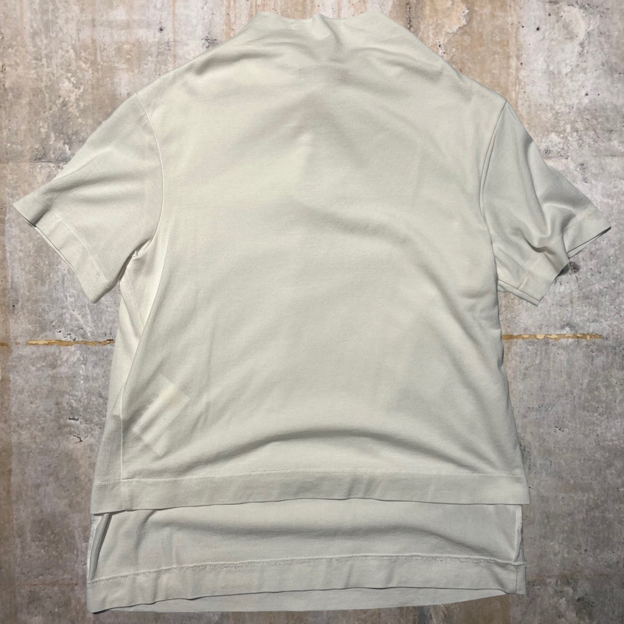 tricot COMME des GARCONS(トリココムデギャルソン) S/Sオールドレイヤードカットソー TT 020040 表記なし(FREE) ホワイト AD2001