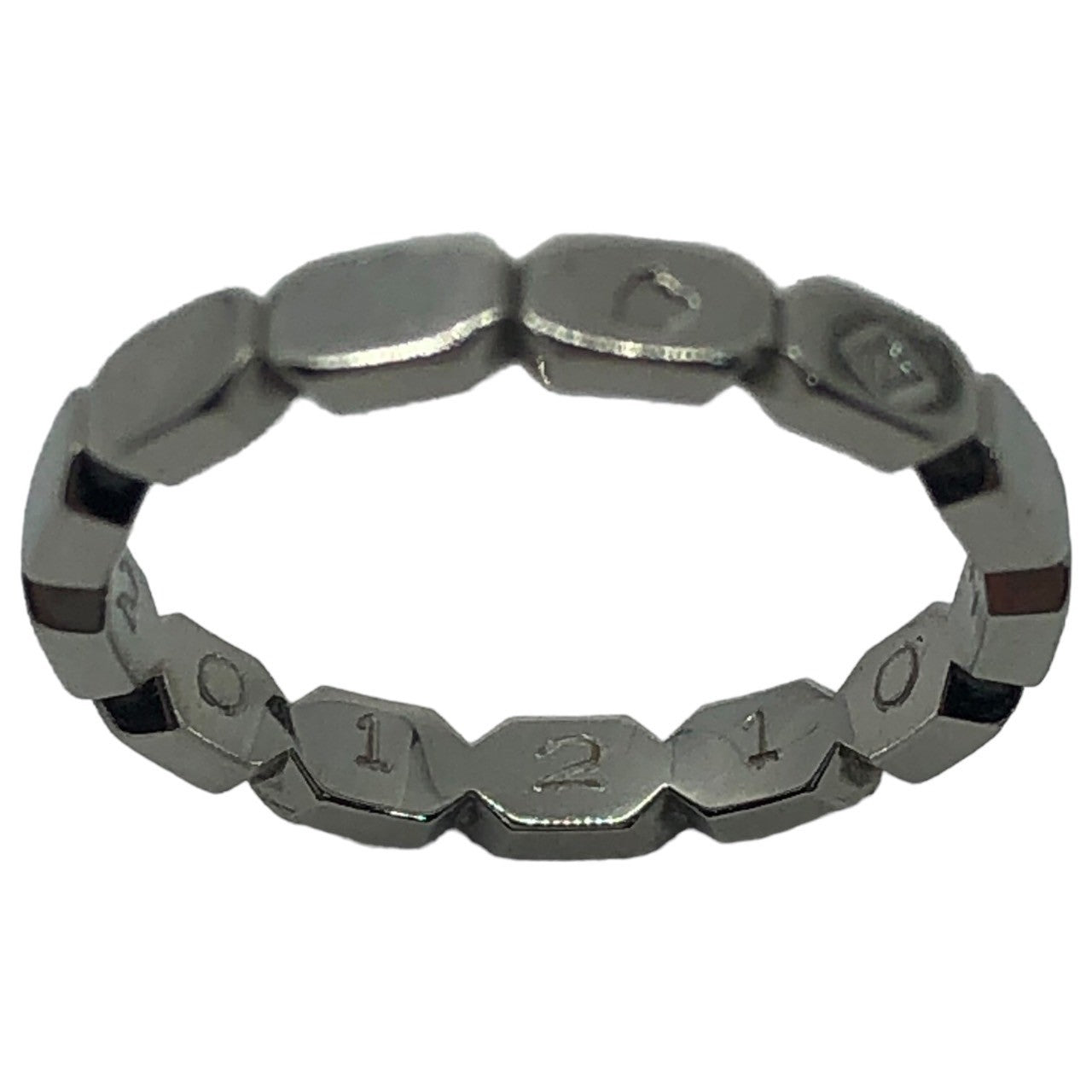 CHANEL(シャネル) Pt950 プルミエールプロメスマリッジリング 7号 シルバー プラチナ 指輪 ジュエリー 刻印 S53477 47