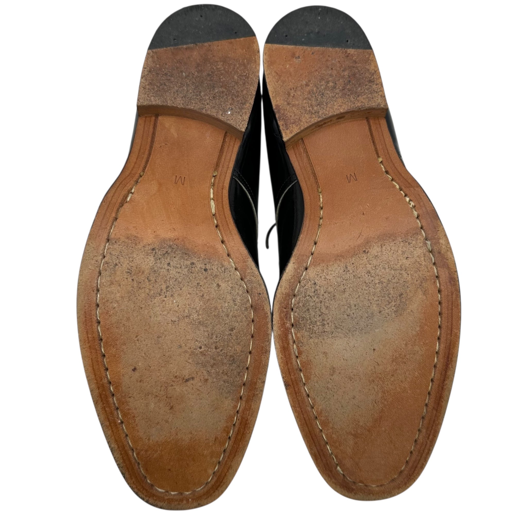COMME des GARCONS JUNYA WATANABE(コムデギャルソンジュンヤワタナベ) Leather Chukka Boots レザー チャッカー ブーツ M(24cm程度) ブラック 革靴 シューズ