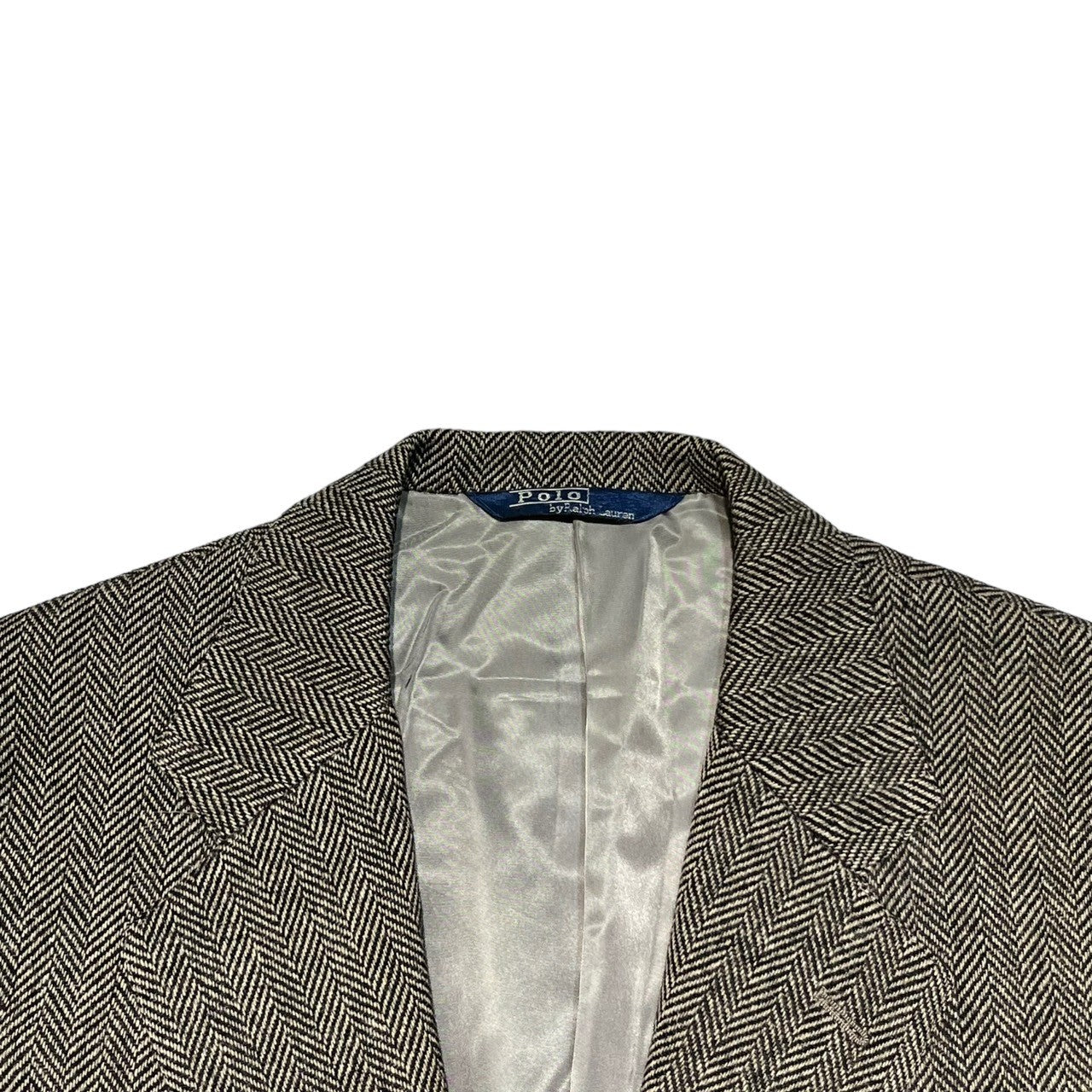 POLO RALPH LAUREN(ポロラルフローレン) 90's Herringbone 2B tailored jacket ヘリンボーン ウール テーラード ジャケット AB5(M程度) ブラウン 90年代