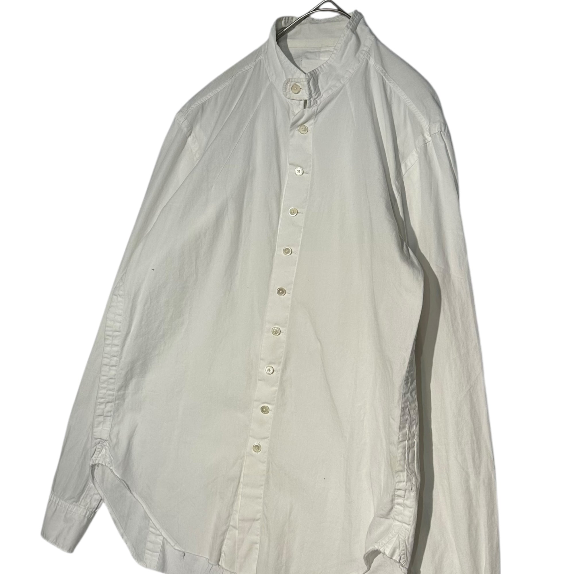 TAKAHIRO MIYASHITA The Soloist.(タカヒロミヤシタザソロイスト) 17AW Jacket Seam L/S Shirt ジャケット シーム 長袖 シャツ 005AW17 46 ホワイト