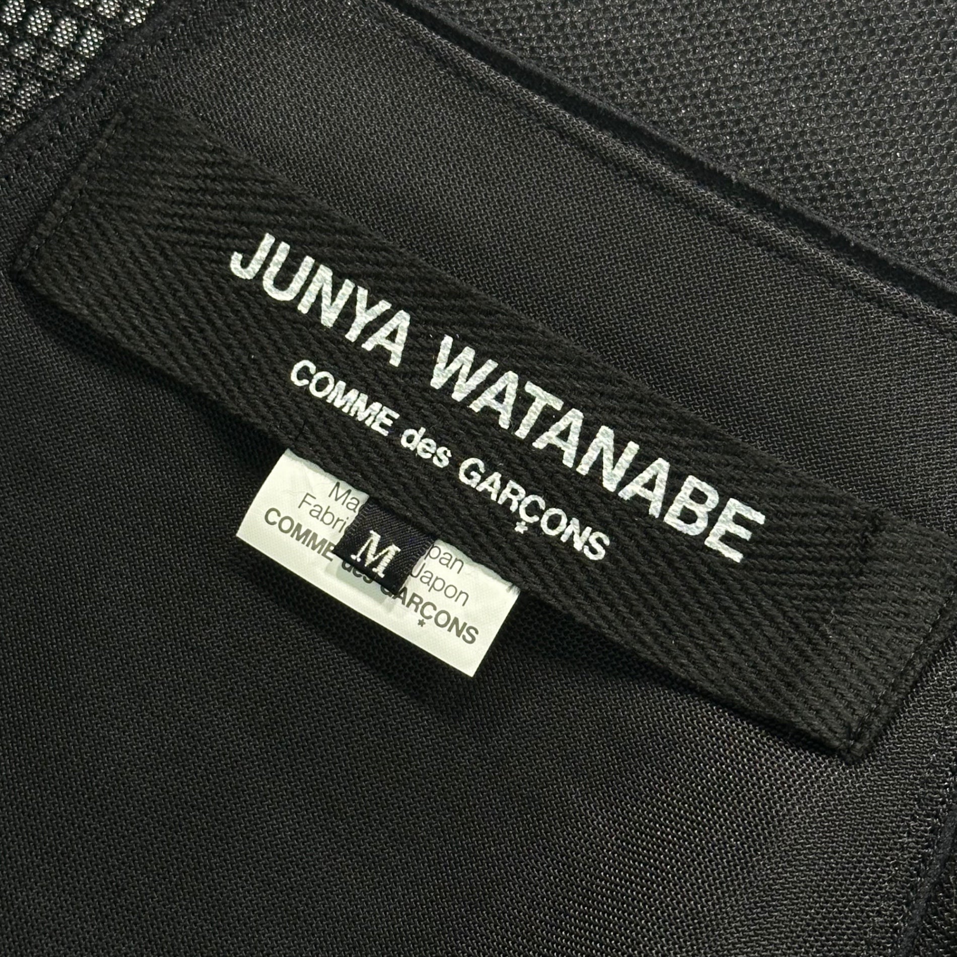COMME des GARCONS JUNYA WATANABE(コムデギャルソンジュンヤワタナベ) 13SS Mesh Bonding L/S Long Dress メッシュ ボンディング 長袖 ロング ワンピース JK-J006 M ブラック AD2012