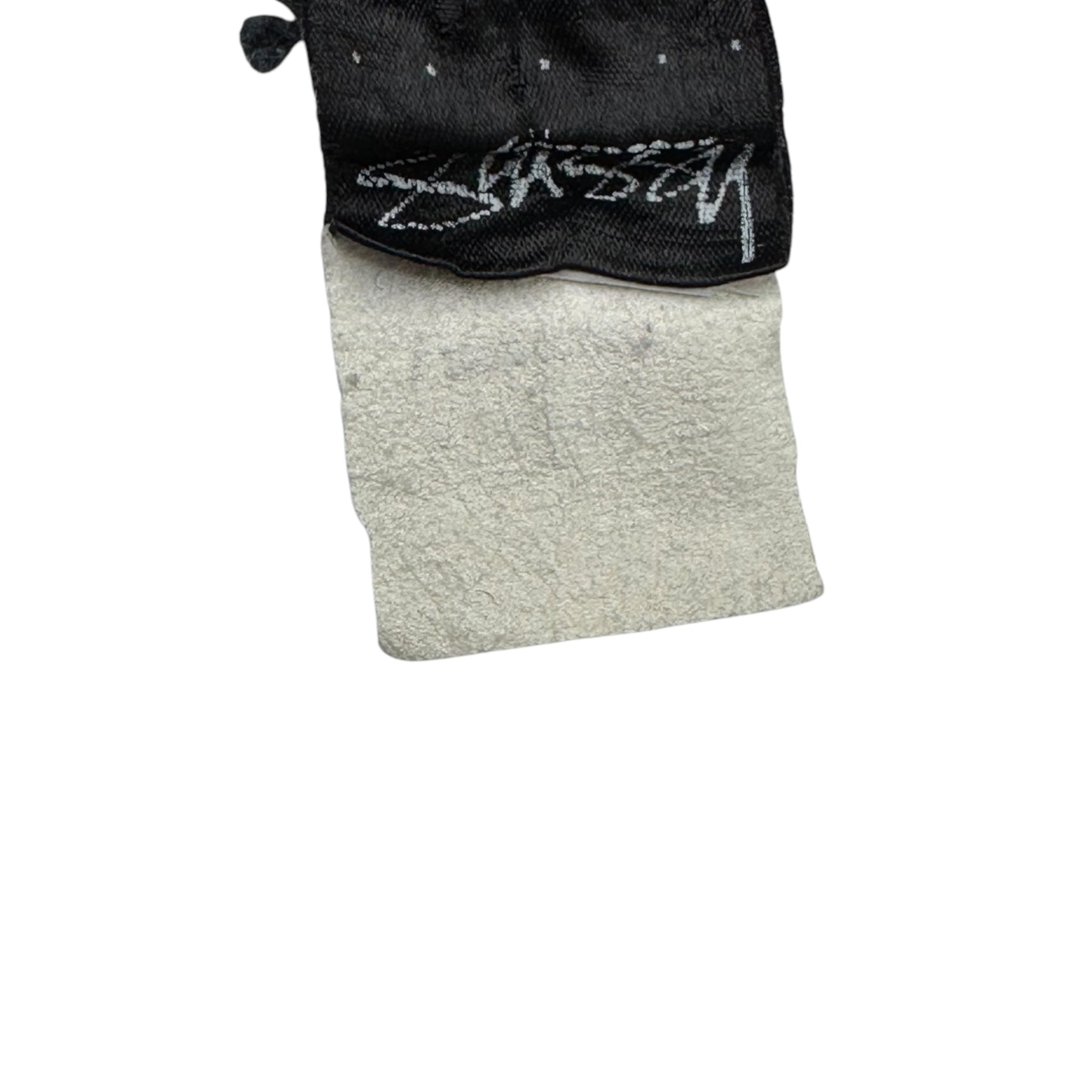 STUSSY(ステューシー) 80's Circle Rasta Color Logo Vintage T-Shirt サークル ラスタカラー ロゴ ヴィンテージ Tシャツ 表記消え(M程度) ブラック 80年代 2枚黒タグ