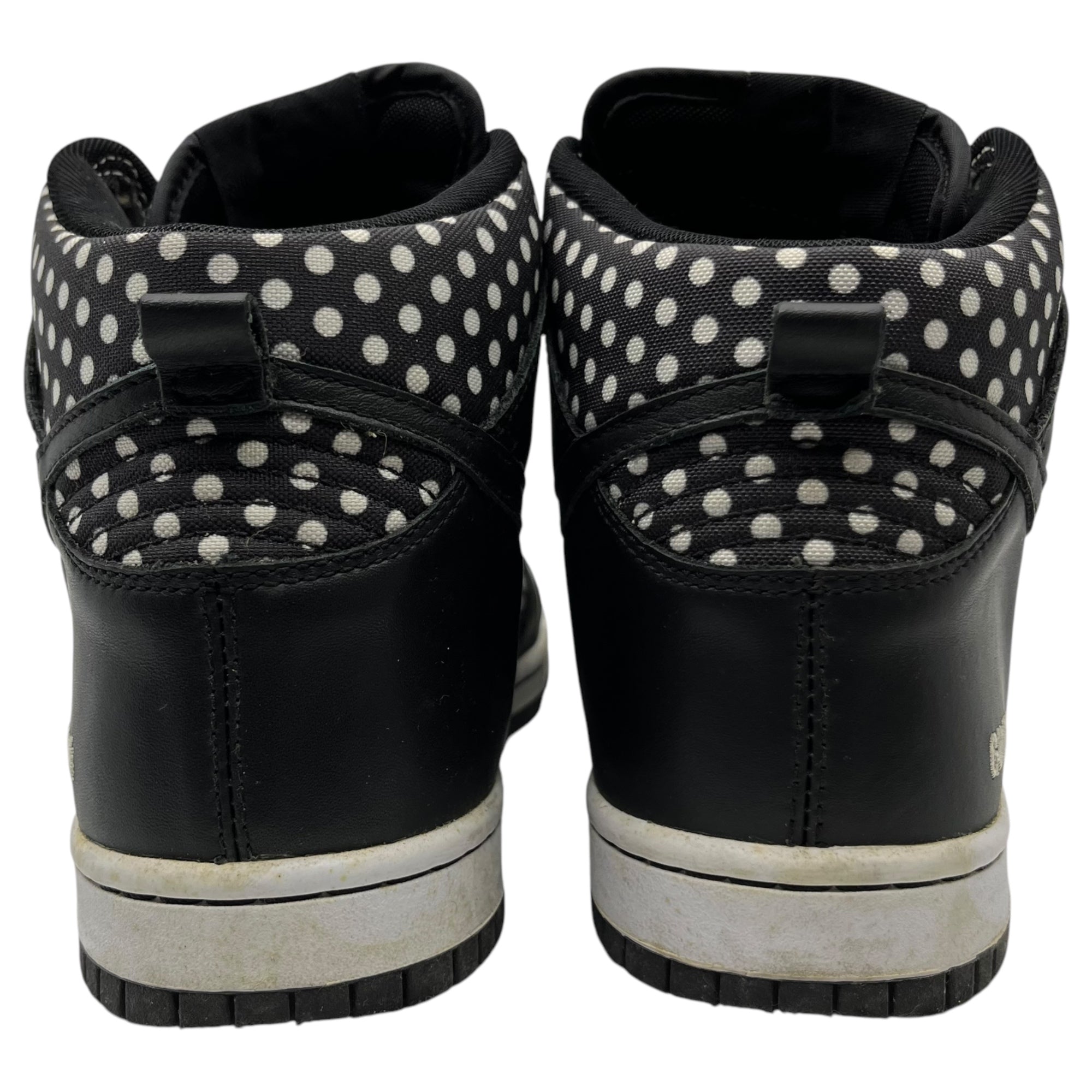 NIKE(ナイキ) Dunk High ID ダンク ハイ GDEH 432973-991 26.5cm ブラック×ホワイト ドット ハイカット スニーカー