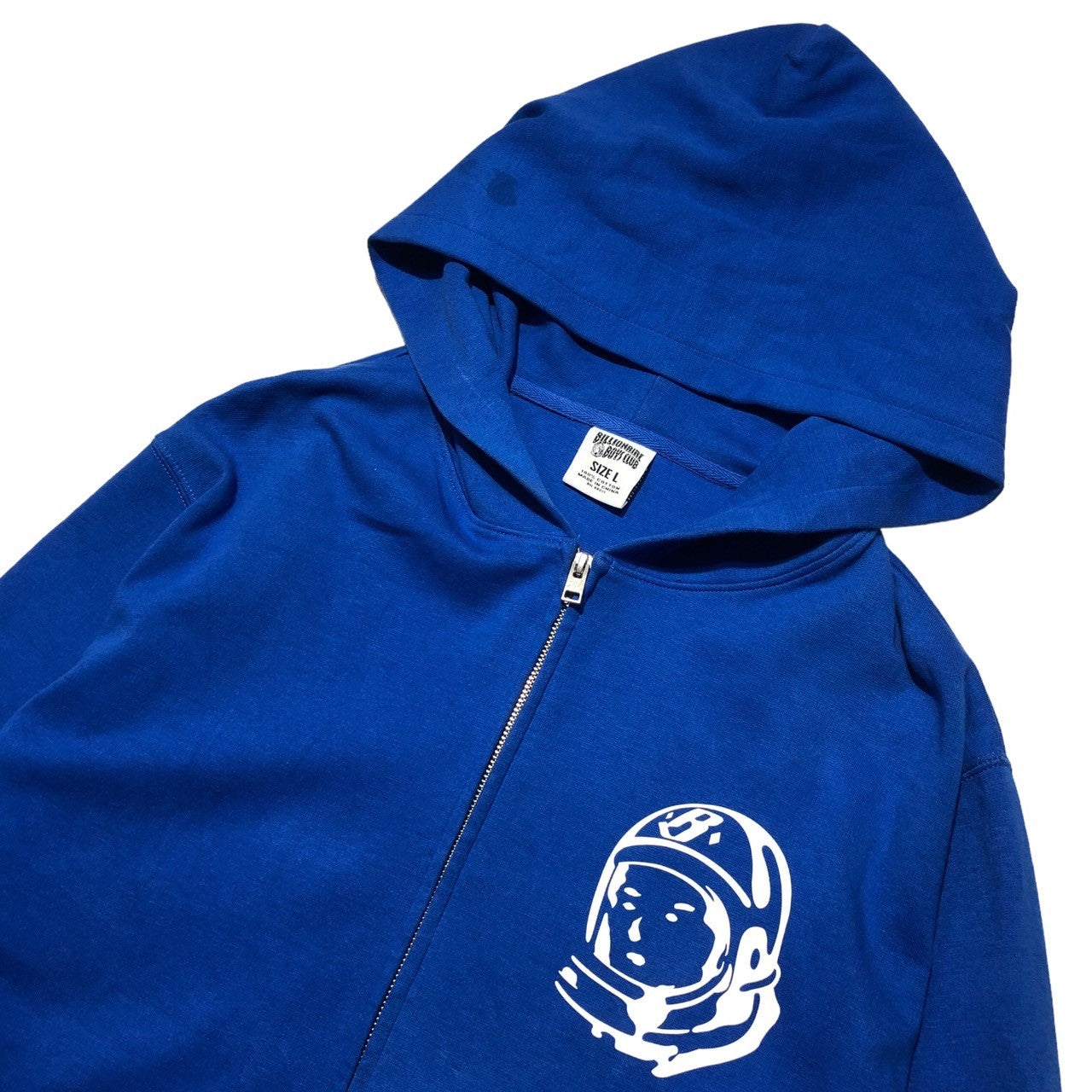 BILLIONAIRE BOYS CLUB(ビリオネアボーイズクラブ) Zip Hoodie in Nautical Blue ジップ フーディ パーカー 891-8302 L ブルー