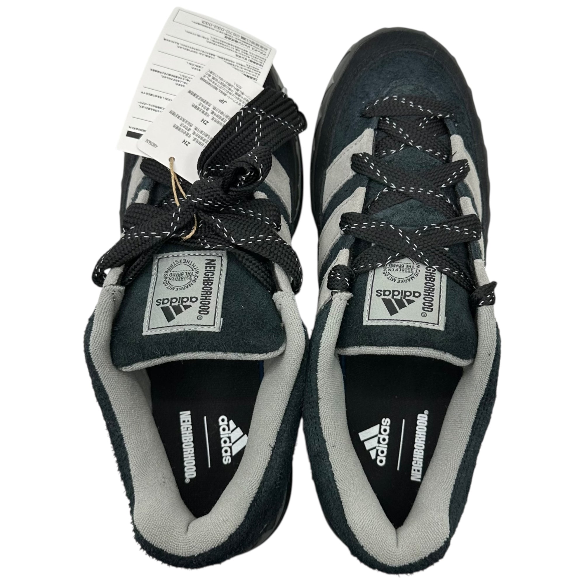 adidas×NEIGHBORHOOD(アディダス×ネイバーフッド) ADIMATIC アディマティック HP6770 27cm ネイビー×ブラック 別注 コラボ スニーカー