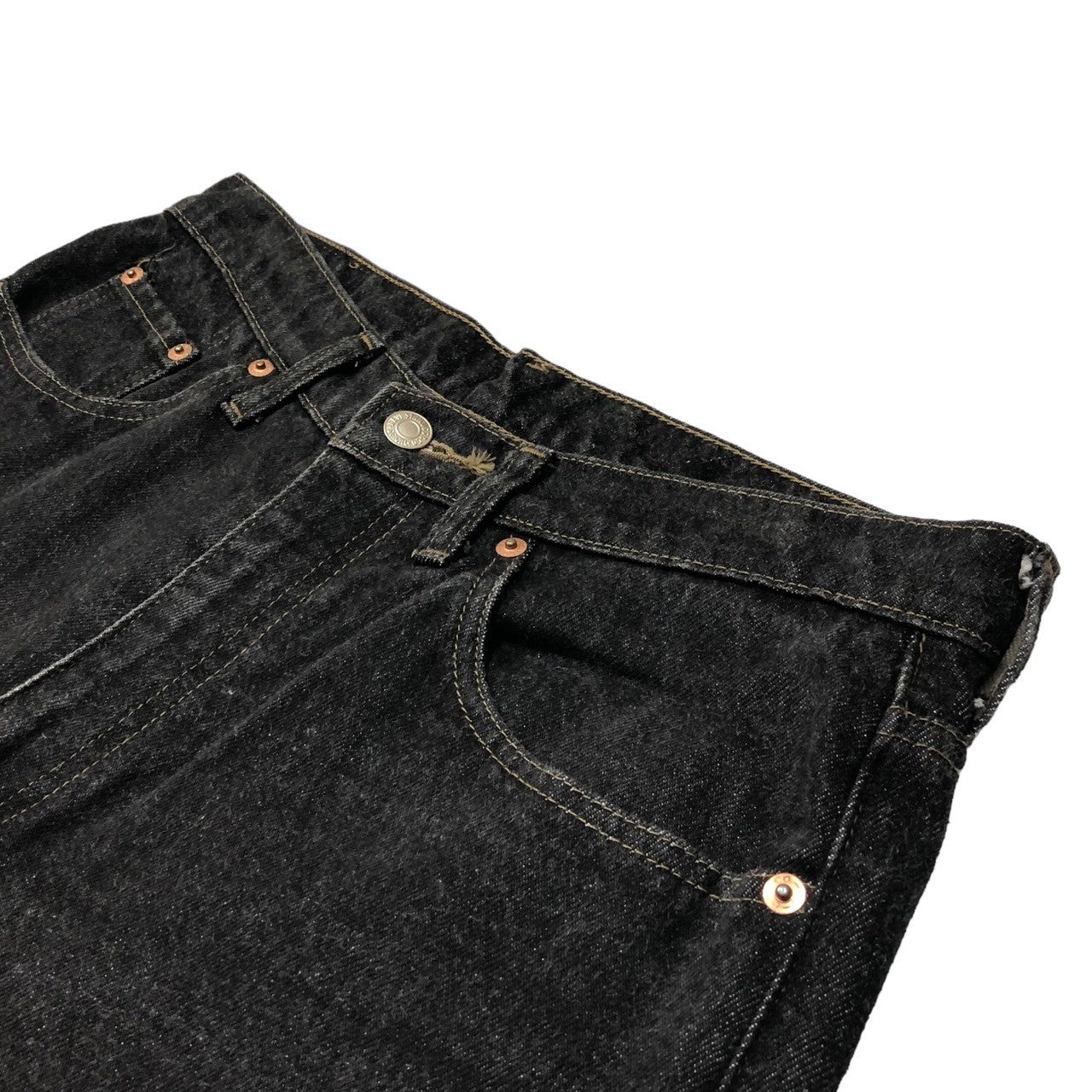 Levi's(リーバイス) 90's black denim pants テーパード ブラック デニム パンツ 626-53 W33 ブラック 94年製造 日本製