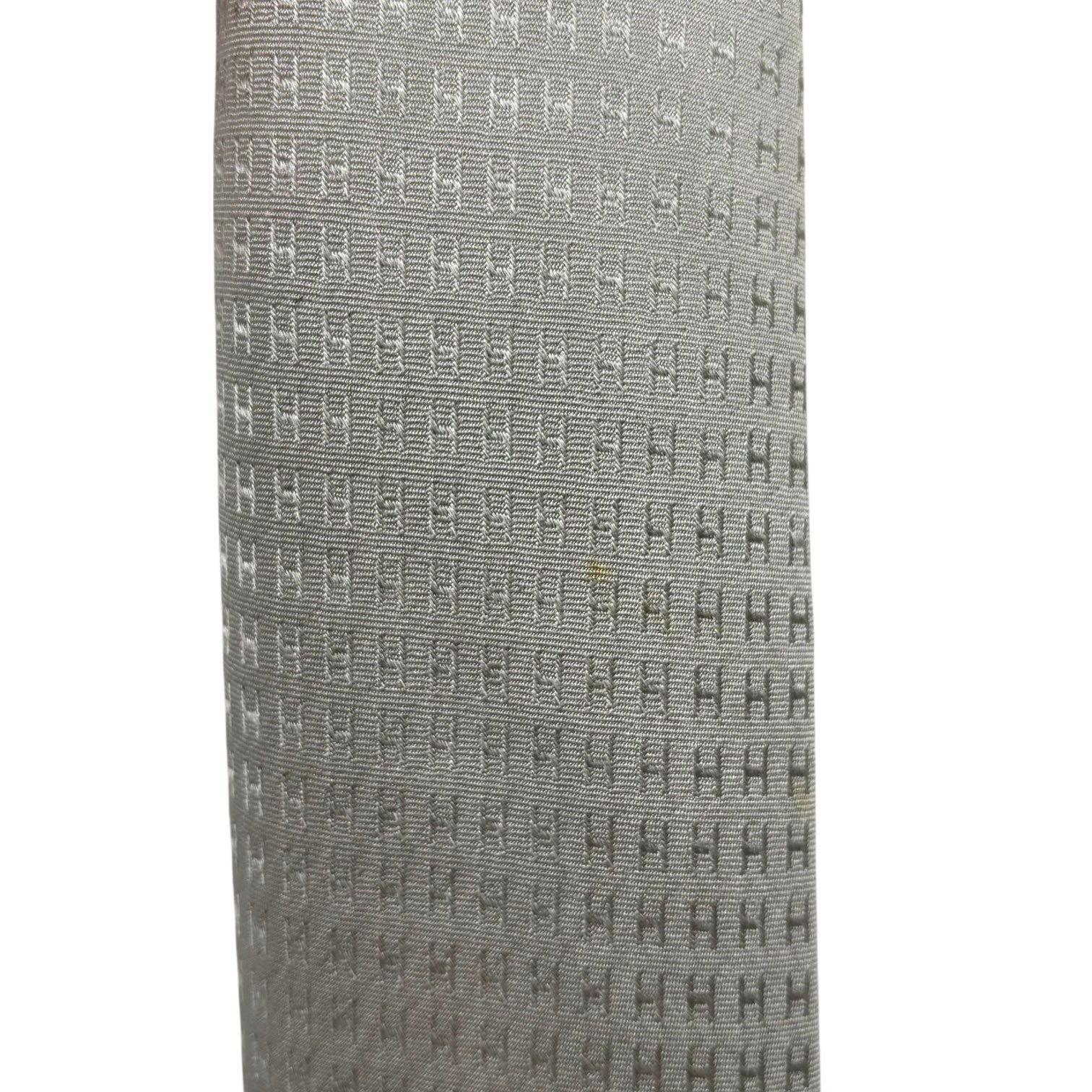HERMES(エルメス) H Logo All-Over Pattern Silk Tie Hロゴ 総柄 シルク ネクタイ グレー