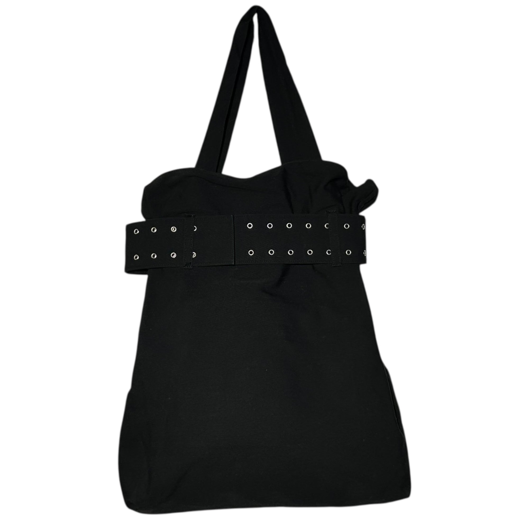 LIMI feu(リミフゥ) Belt Design Large Tote Bag ベルト デザイン ビッグ トート バッグ ブラック