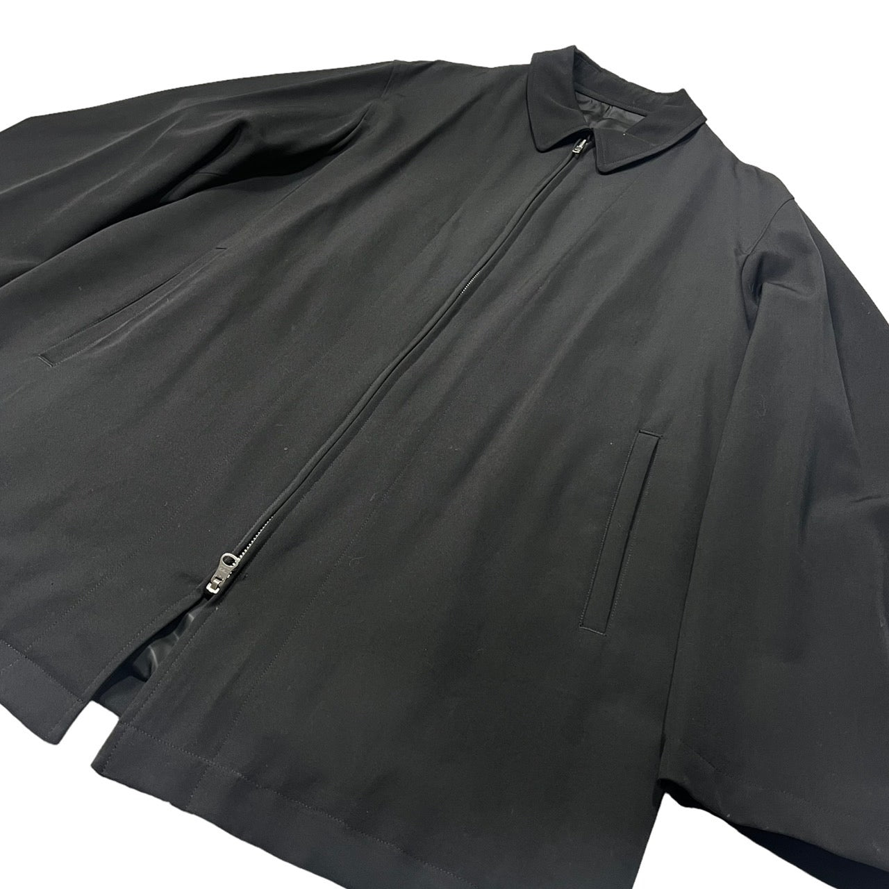Y's for men(ワイズフォーメン) 90's wool gabardine double zip coat/ウールギャバジンダブルジップコート MW-Y04-100 SIZE M ブラック