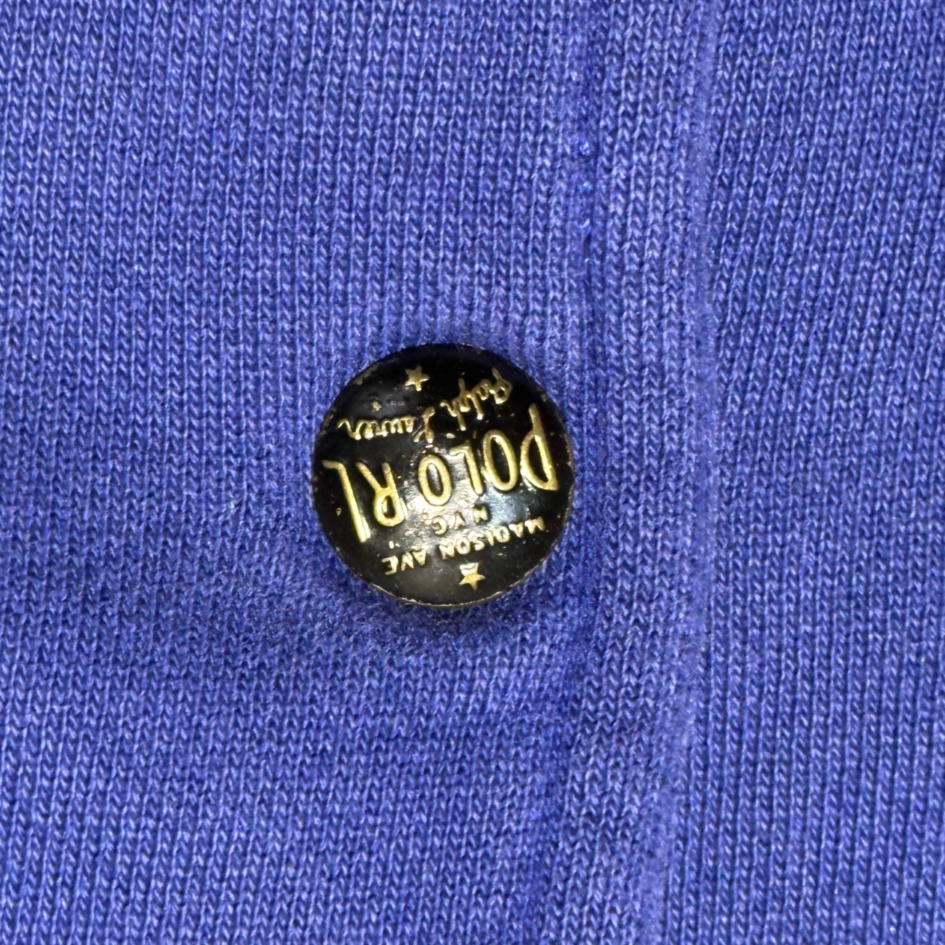 POLO RALPH LAUREN(ポロラルフローレン) Pony Embroidered Sweatshirt Stadium Jacket ポニー 刺繍 スウェット スタジャン XXL ネイビー×ブラック