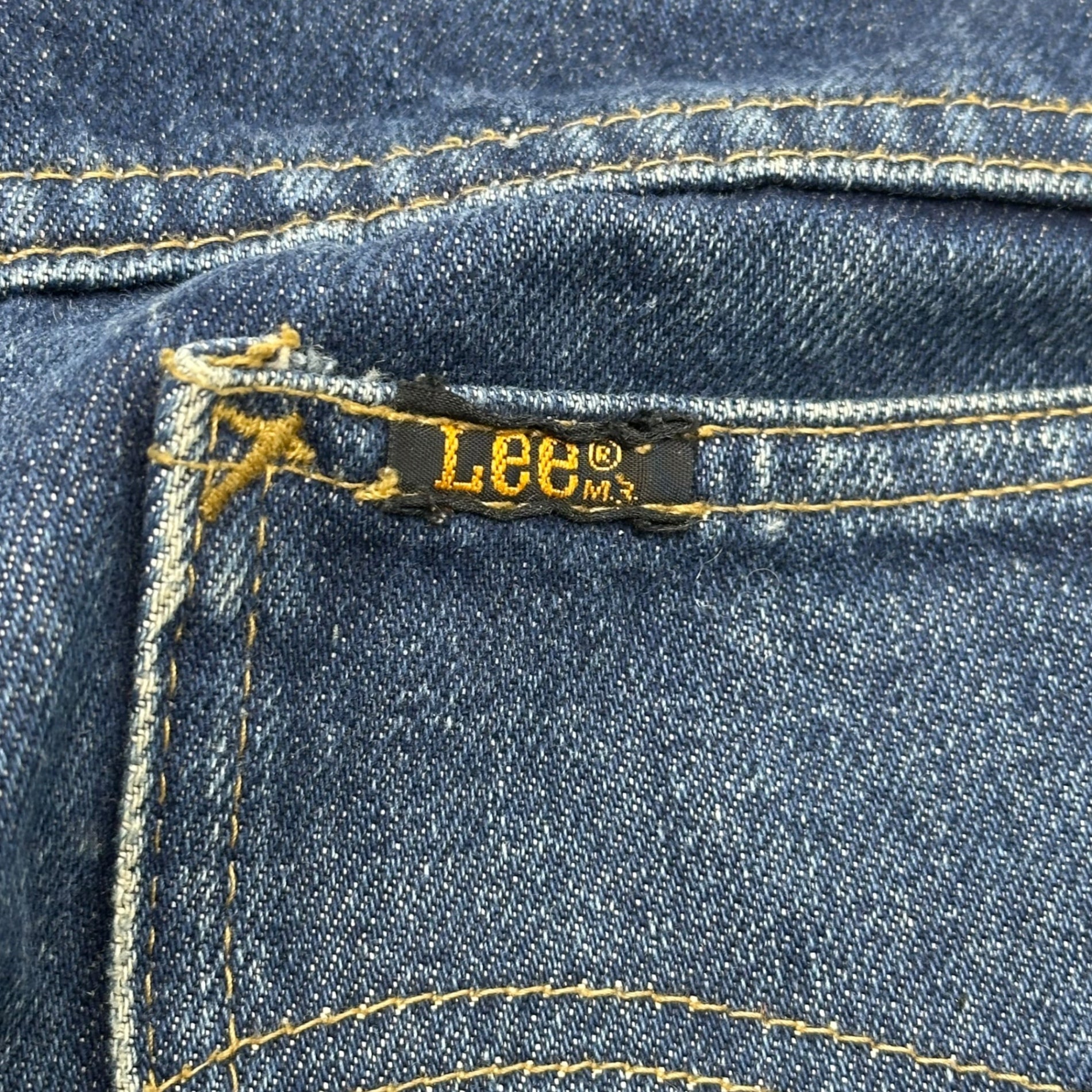 LEE(リー) 80’s~90's USA made Vintage denim pants ヴィンテージ デニム パンツ 200-0141 28×32 インディゴ 80年代 ストレート