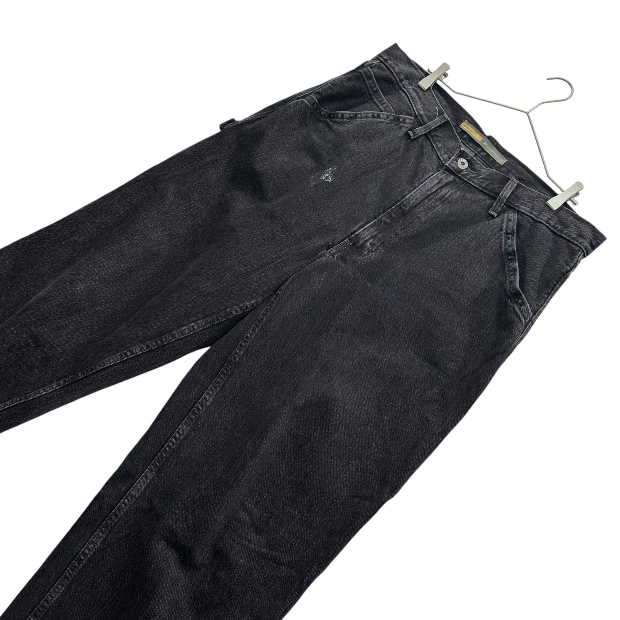 Levi's(リーバイス) SILVERTAB Baggy Carpenter Pants シルバータグ バギー カーペンター パンツ PC9-A7489-0001 W36 L30 ブラック