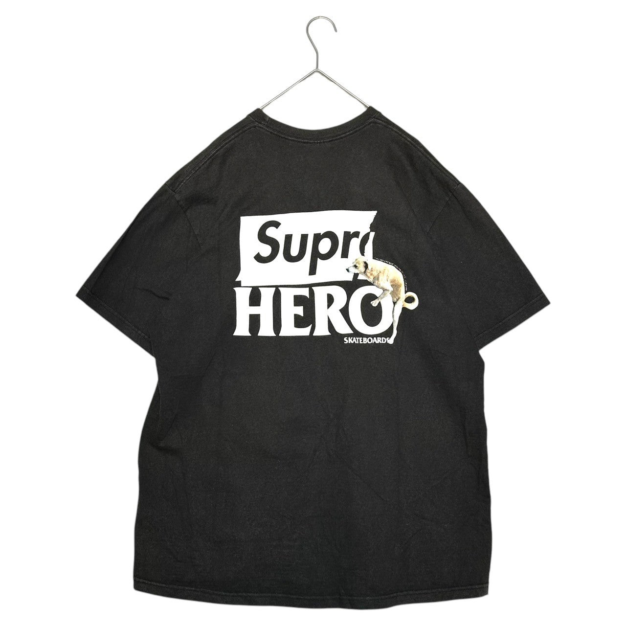 SUPREME(シュプリーム) 22ss Antihero Dog Tee アンタイ ヒーロー ドッグ Tシャツ L ブラック