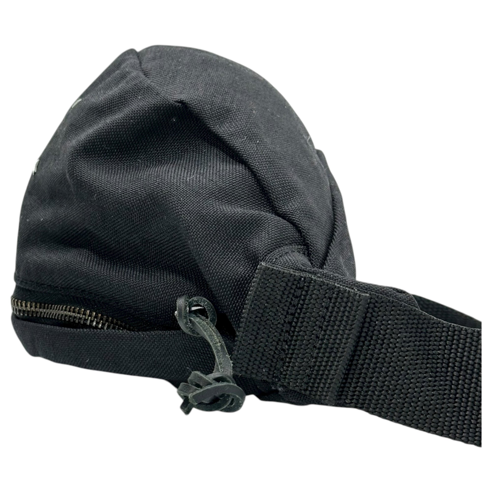 MAISON MARGIELA(メゾンマルジェラ) 19SS STEREOTYPE FANNY PACK ボディバッグ ショルダーバッグ キャンバス S55WB0010 ブラック ボディ ウエスト ポーチ 斜め掛け