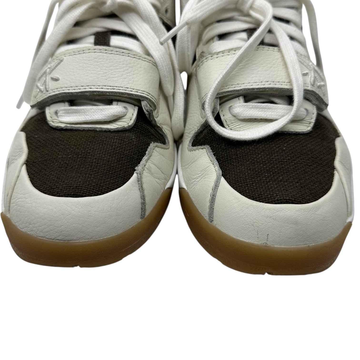 NIKE×Travis Scott(ナイキ×トラヴィススコット) Jordan Jumpman Jack TR "Sail and Dark Mocha" ジョーダン ジャンプマンジャック TR セイル アンド ダークモカ FZ8117-100 26.5cm ホワイト×ブラウン