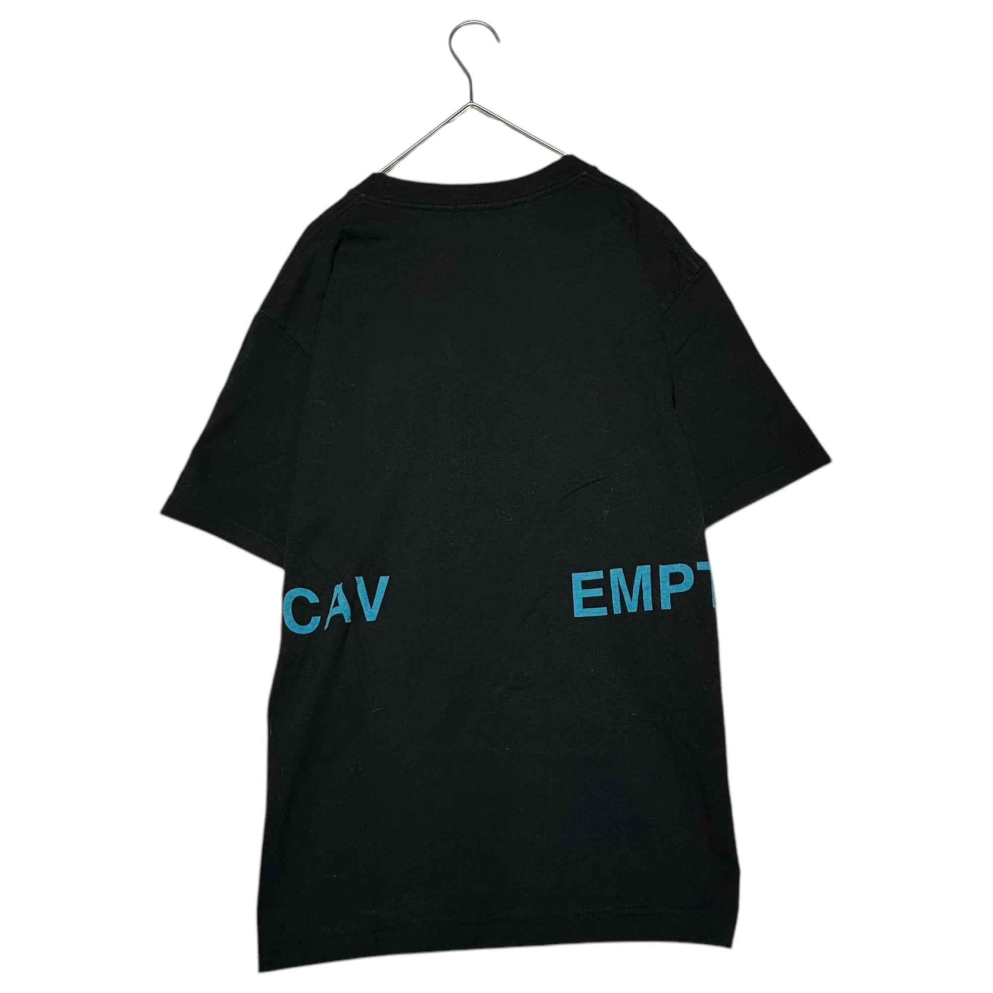 C.E(シーイー) SHADOW GREEN T グラフィック Tシャツ CES12T08 M ブラック×ブルー