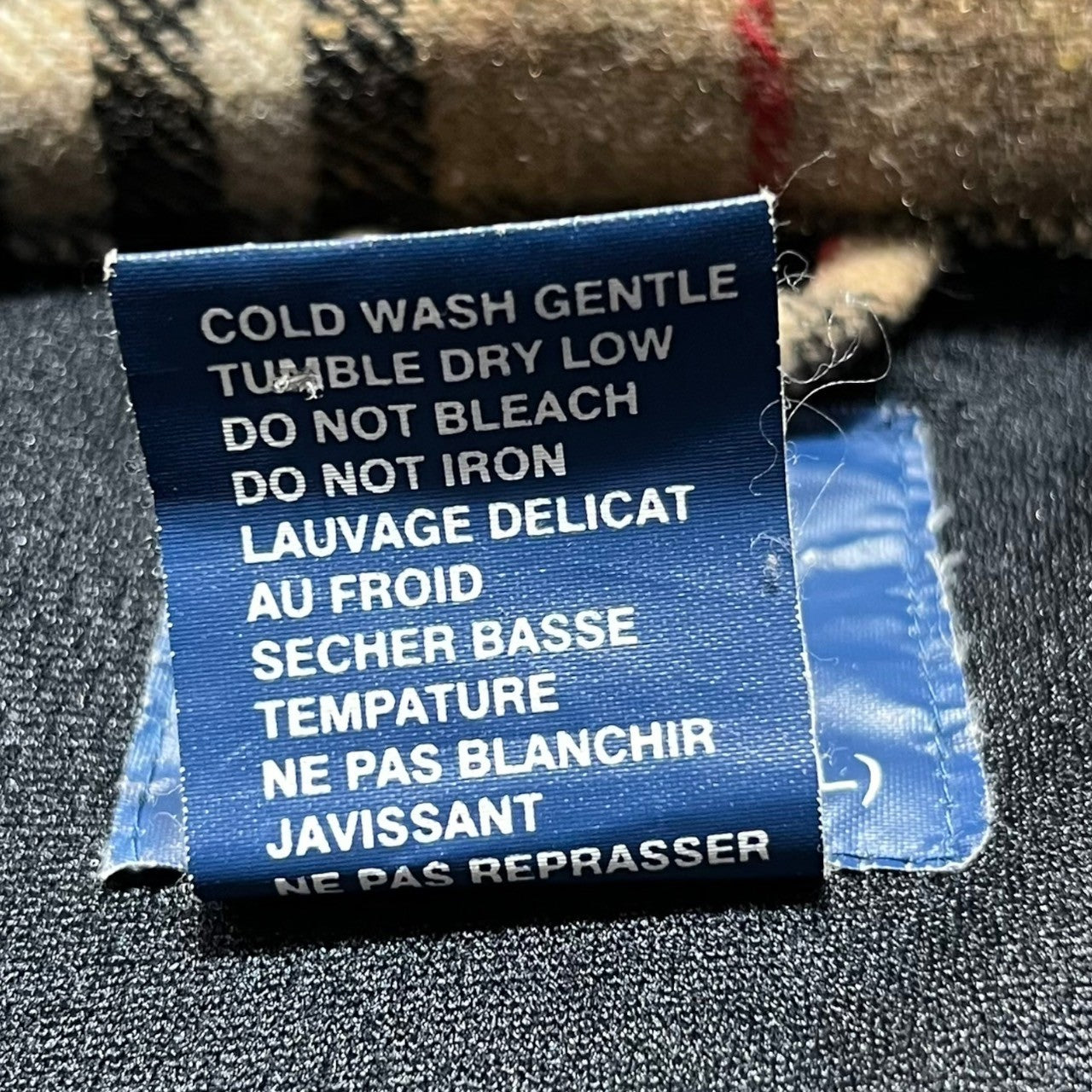 STUSSY(ステューシー) 90's ~ 00's burberry check padded jacket バーバリー チェック 中綿 ジャケット XL ベージュ OLD ヴィンテージ 90年代~