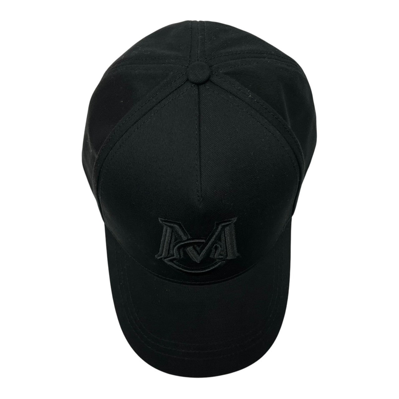 MONCLER(モンクレール) Cotton Gabardine Logo Baseball Cap コットン ギャバジン ロゴ ベースボール キャップ C-A9CO-23-15750 FREE(UNISEX) ブラック