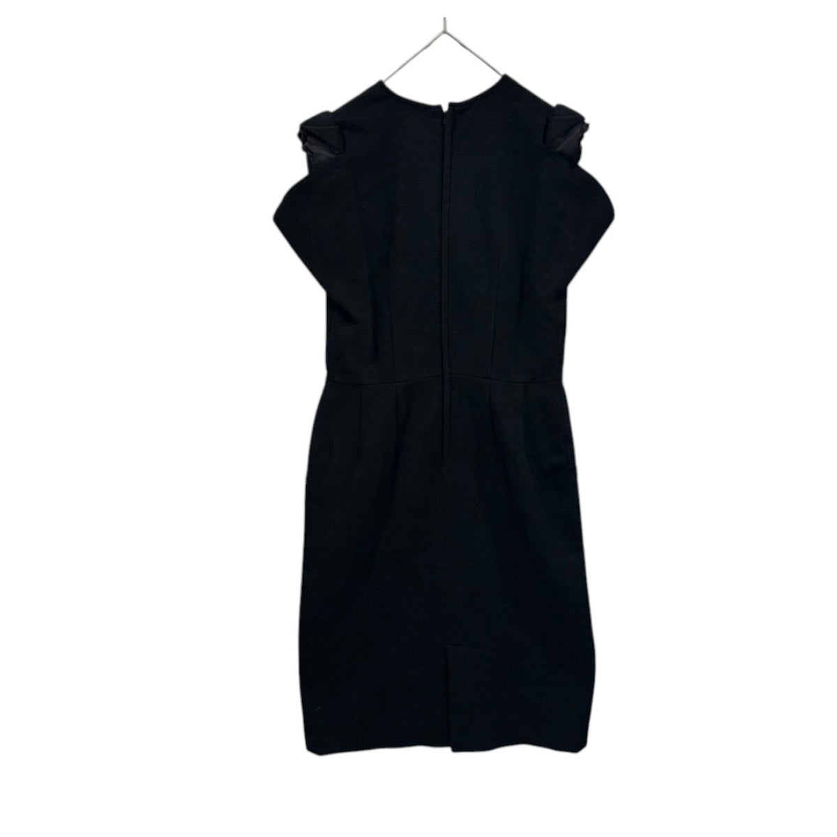 COMME des GARCONS(コムデギャルソン) 1999AW Wool-Blend Cashmere Sleeveless Dress ウール混 カシミヤ ノースリーブ ワンピース GO-04041M M ブラック AD1999 90s アーカイブ カシミア 70%