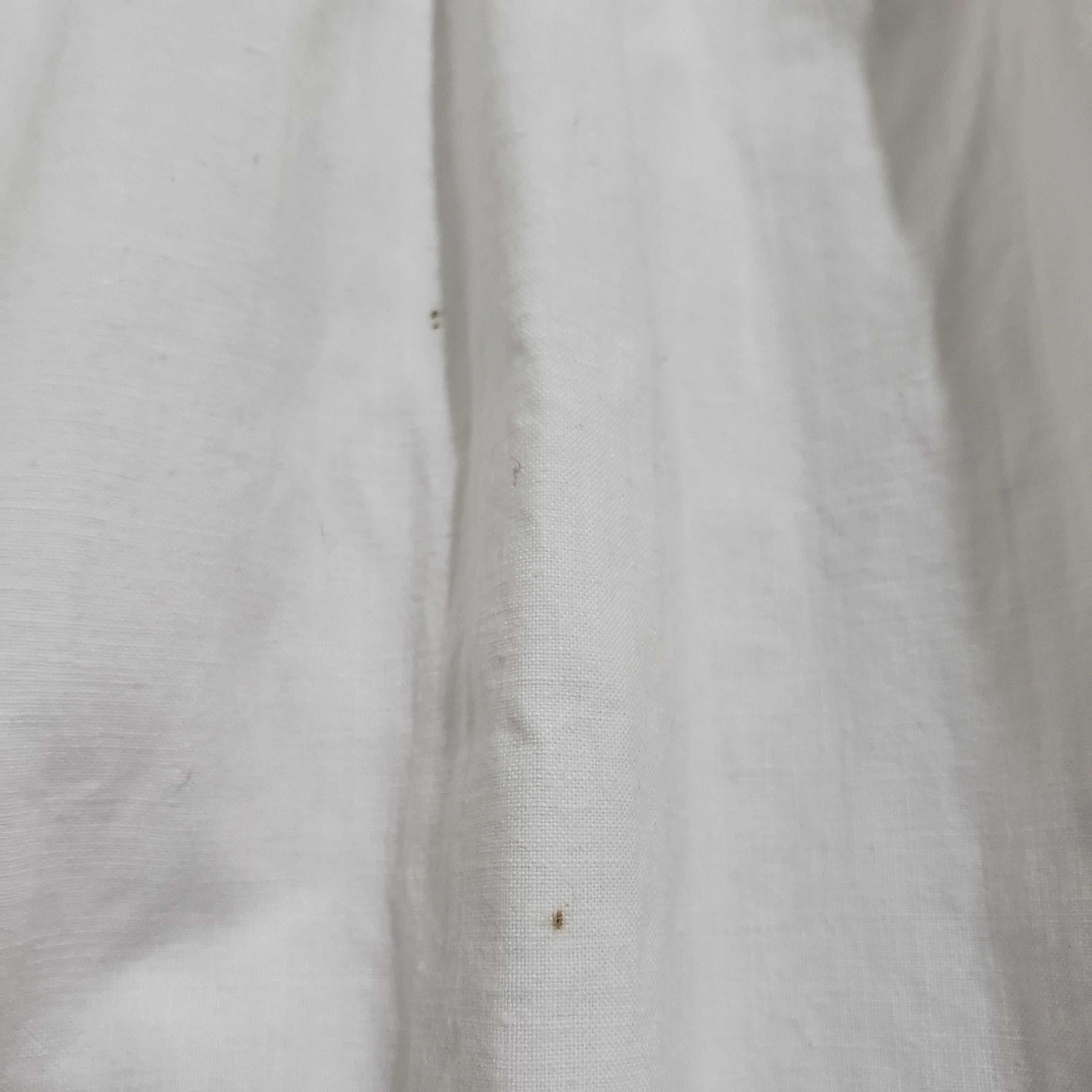 Euro Vintage(ヨーロッパヴィンテージ) Bouquet_フレンチノースリーブワンピース 表記なし(Lサイズ程度) ホワイト