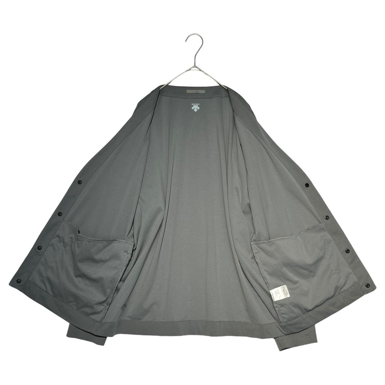 DESCENTE(デサント) Stretch Tech Cardigan ストレッチ テック カーディガン DX-C2116AP M グレー