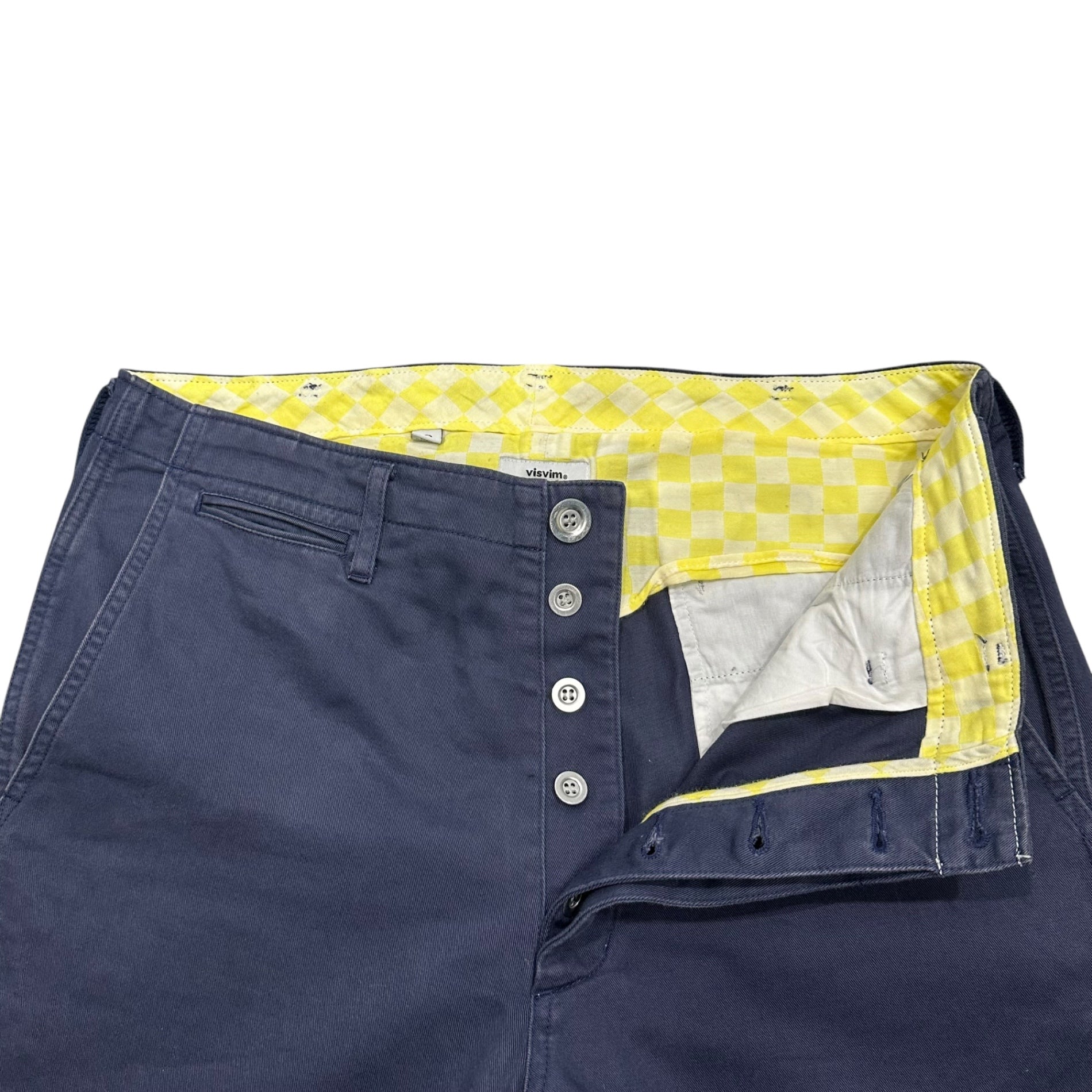 VISVIM(ビズビム/ヴィズヴィム) HIGH-WATER CHINO ハイウォーター チノ パンツ VS0001257 M ダークネイビー