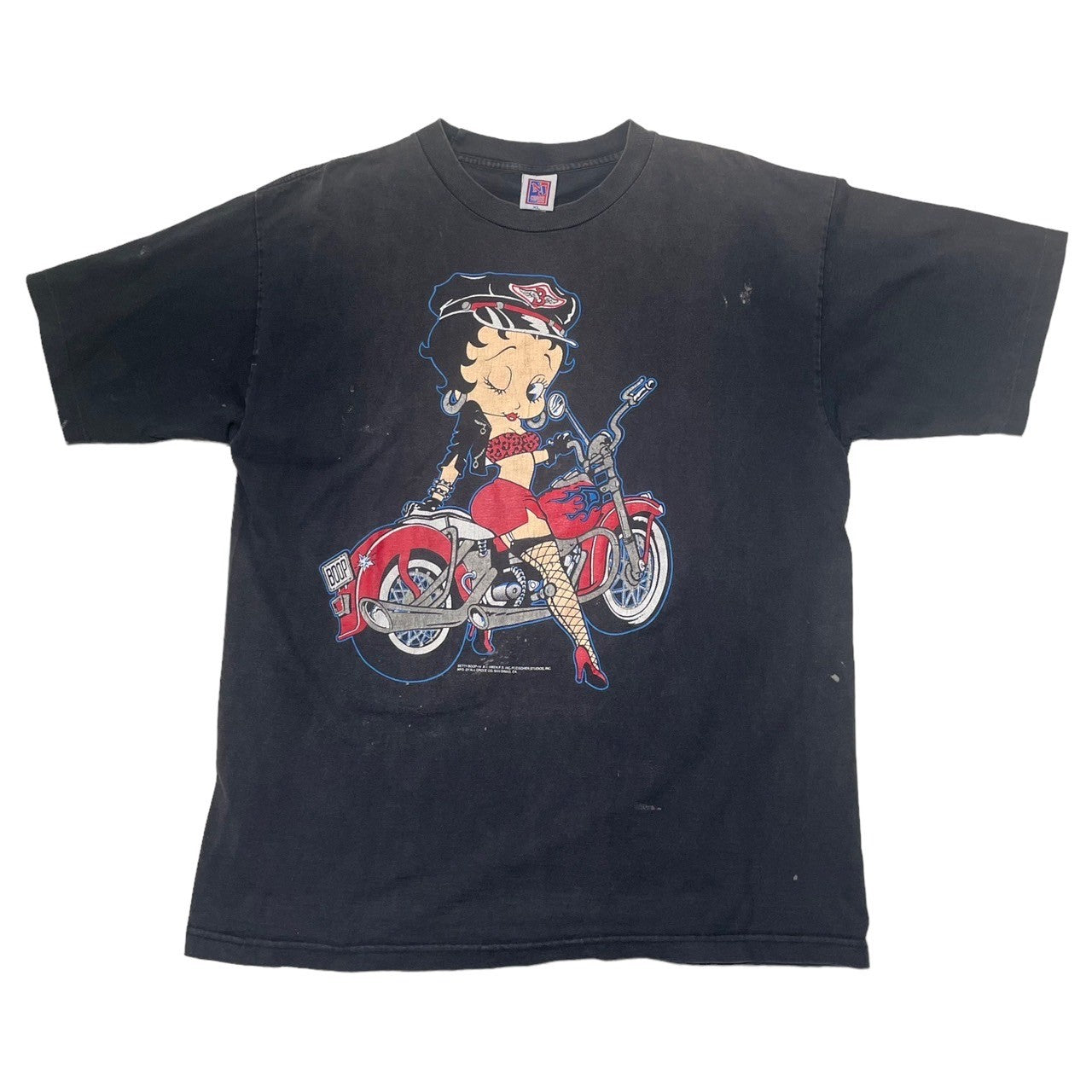 VINTAGE(ヴィンテージ) 1992©”BETTY BOOP”Motorcycle T-shirt 