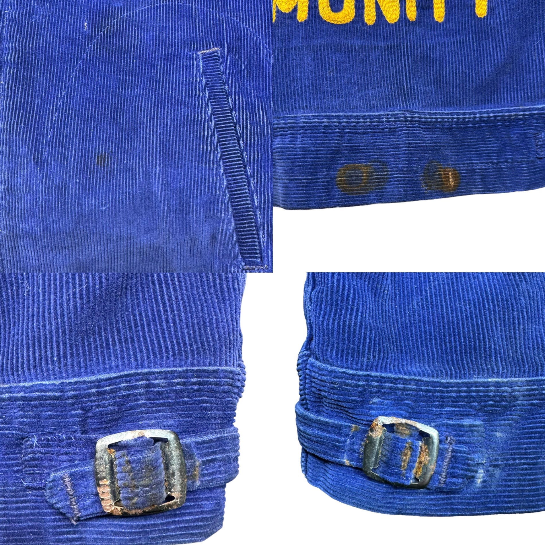 FUTURE FARMERS(フューチャーファーマーズ) 60's~70's "IOWA" FFA farmer's jacket アイオワ州 ヴィンテージ ファーマーズ ジャケット 40(L程度) ブルー 60年代~70年代 TALONジップ ブルゾン