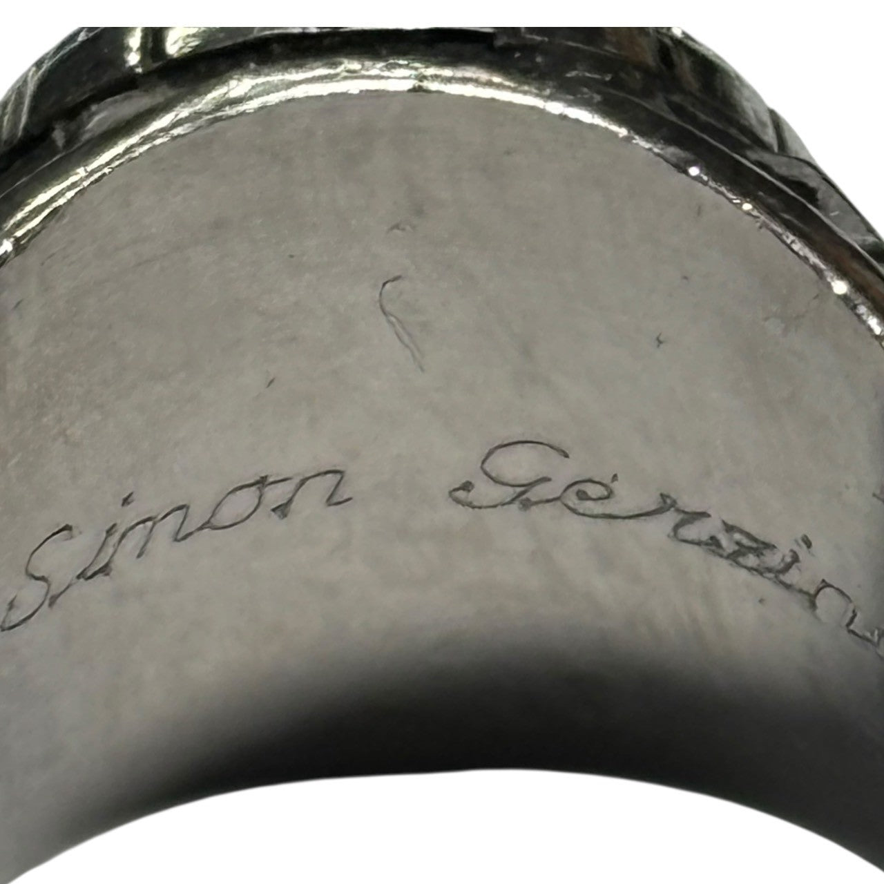 JOSTENS(ジャスティンズ) 1991 ”SHENENDEHOWA HIGH” music college ring カレッジ リング 19.5号 シルバー JOSTENS社製 LTM 90's 90年代 ヴィンテージ