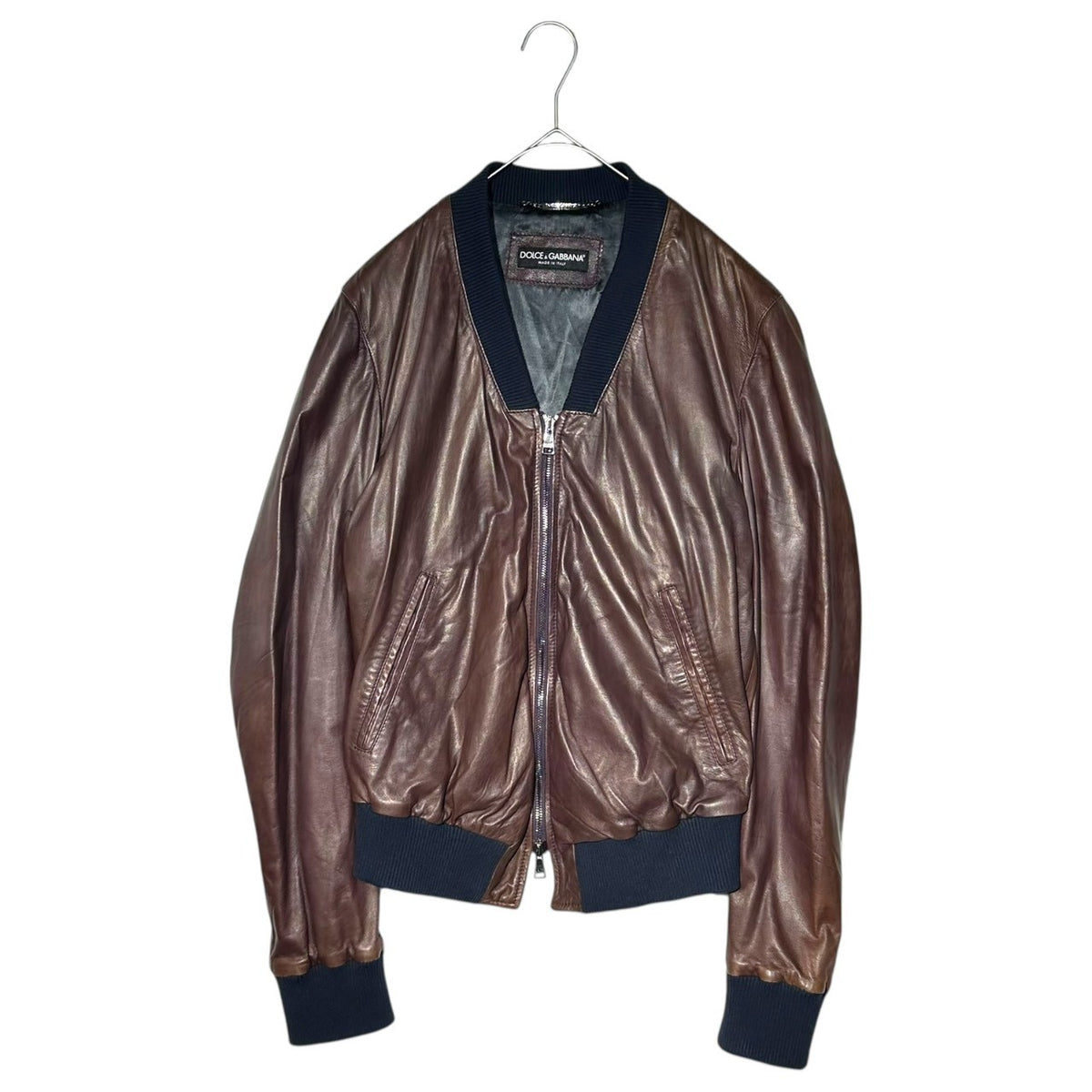 DOLCE&GABBANA(ドルチェ&ガッバーナドルガバ) Sheepskin Rib Blouson 