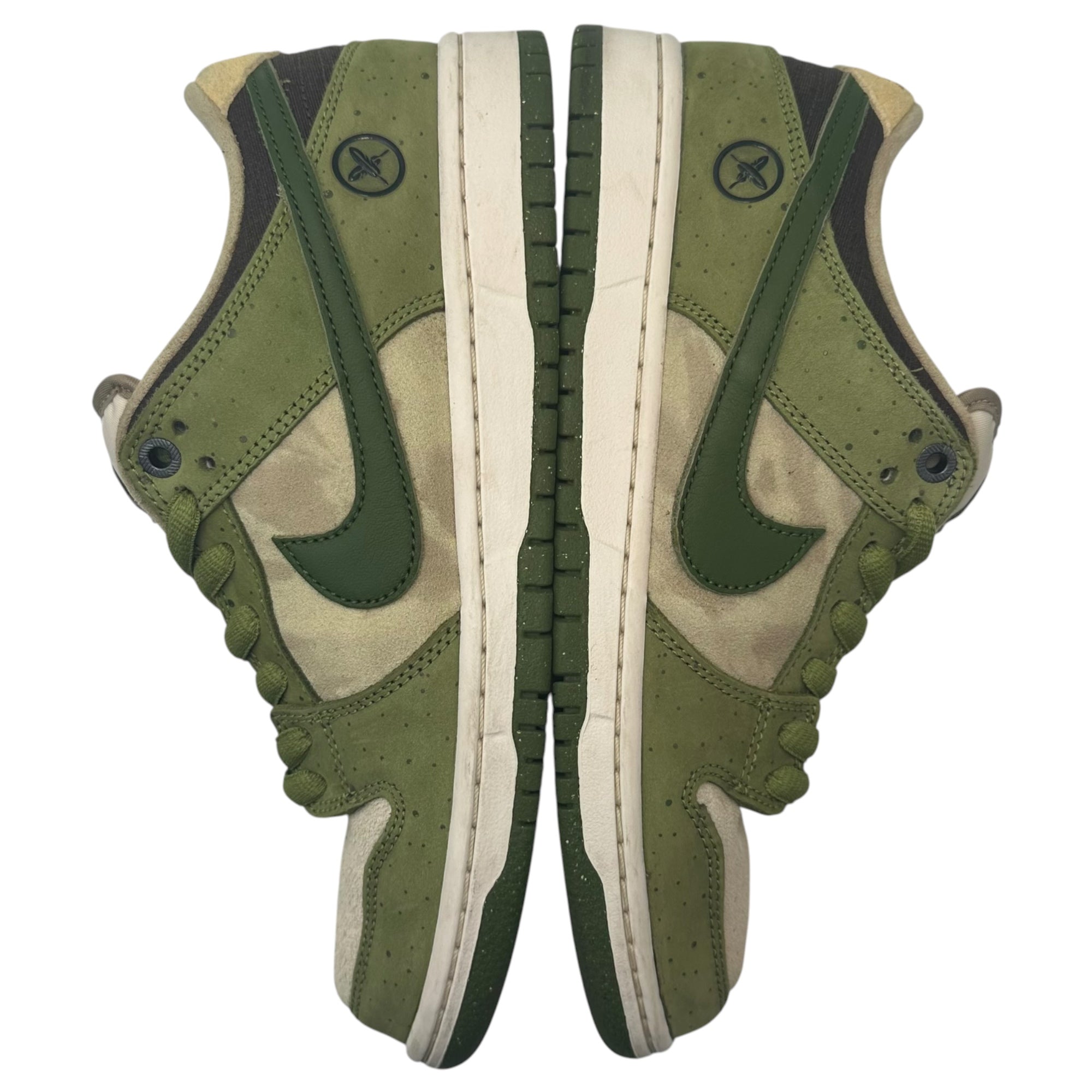 NIKE×堀米雄斗(ナイキ×ホリゴメユウト) SB Dunk Low "Matcha" ダンク ロー 抹茶 HF8022-300 26cm モスグリーン×ベージュ スニーカー
