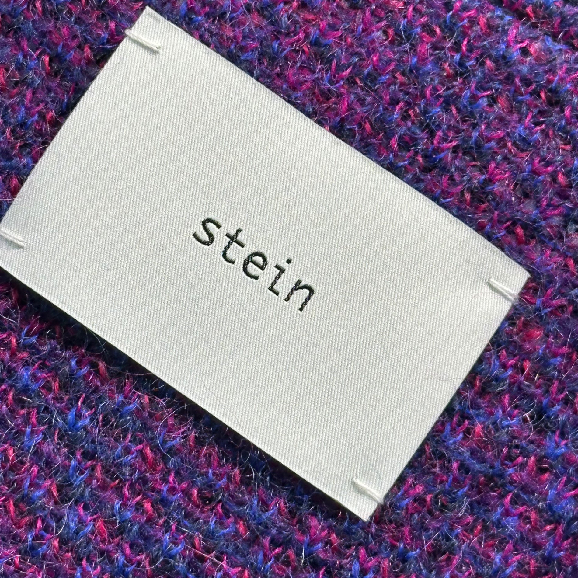 stein(シュタイン) 22AW Grdation Mohair Cardigan グラデーション モヘア カーディガン ST.448 S ブルー×パープル