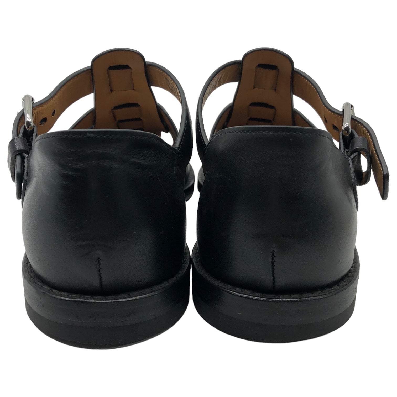 church's(チャーチ) FISHERMAN グルカ サンダル EX0002 5(24~24.5cm) ブラック レザー ストラップ