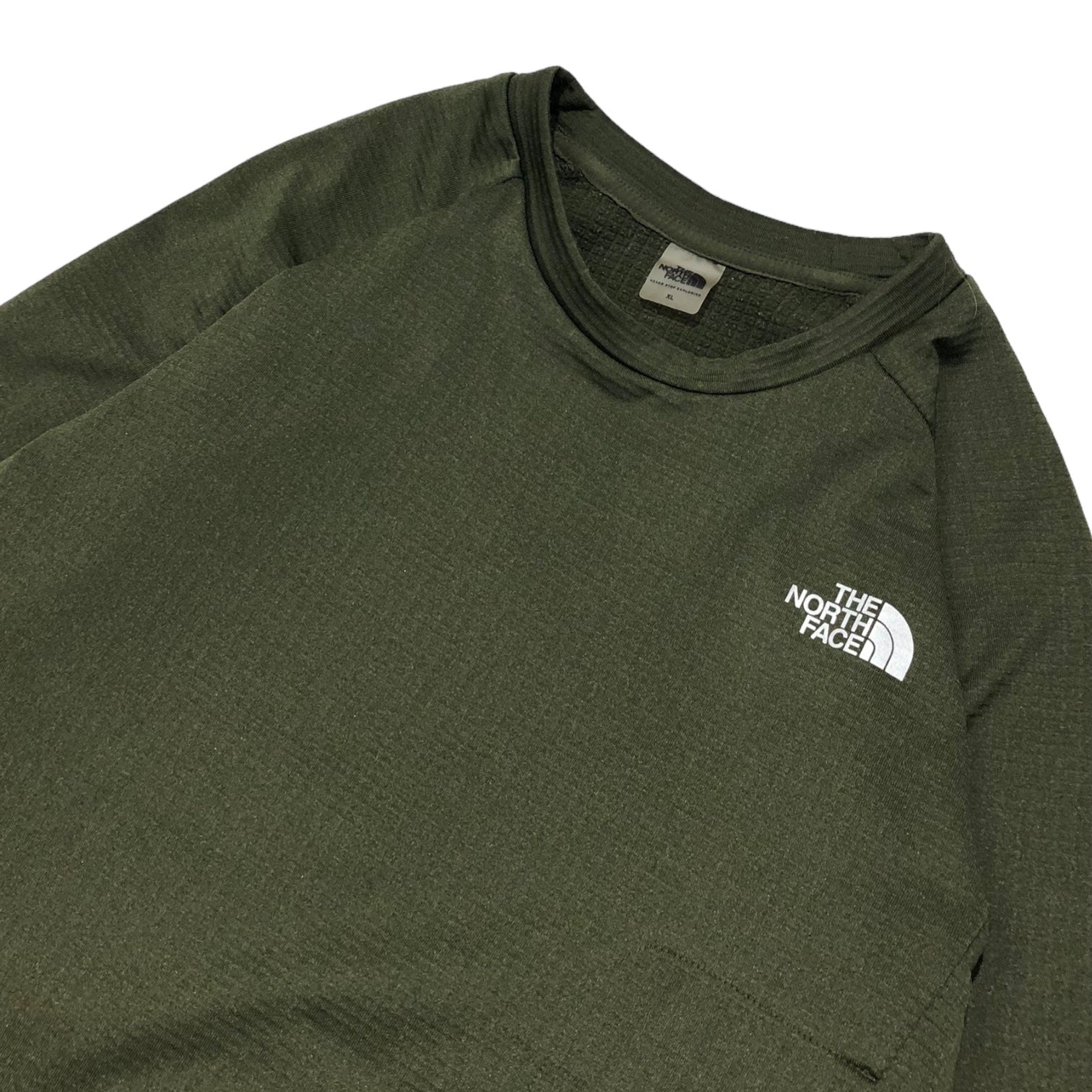THE NORTH FACE(ノースフェイス) ロングスリーブ サーマル バーサ グリッド クルー NT61879 XL カーキ 長袖 カットソー Tシャツ