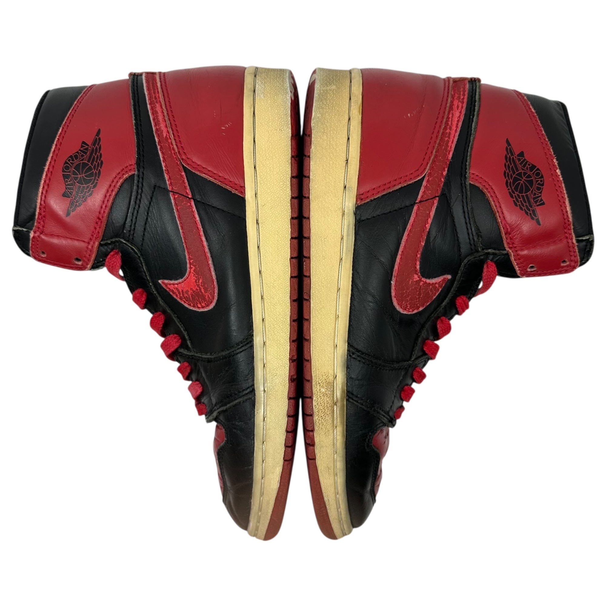 NIKE(ナイキ) 1994 AIR JORDAN 1 BRED エアジョーダン 1 ブレッド 130207-061 US10(28cm程度) ブラック×レッド 94年復刻 スニーカー