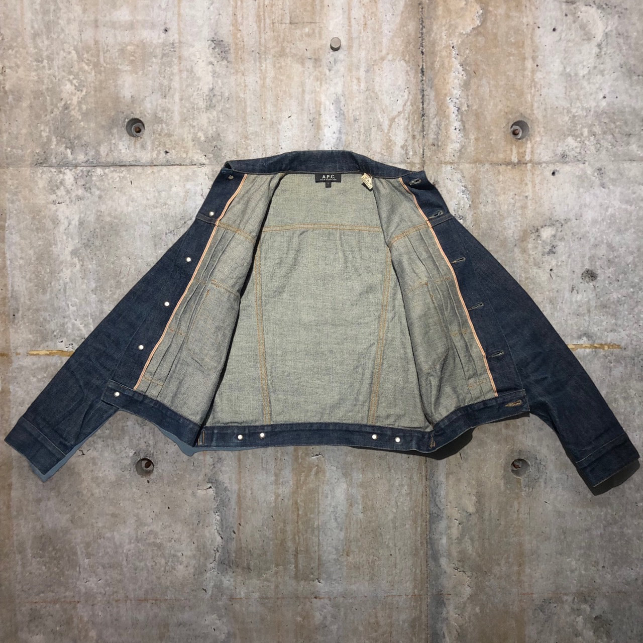 A.P.C.(アーペーセー) 02'sフラップポケットデニム S ブルー