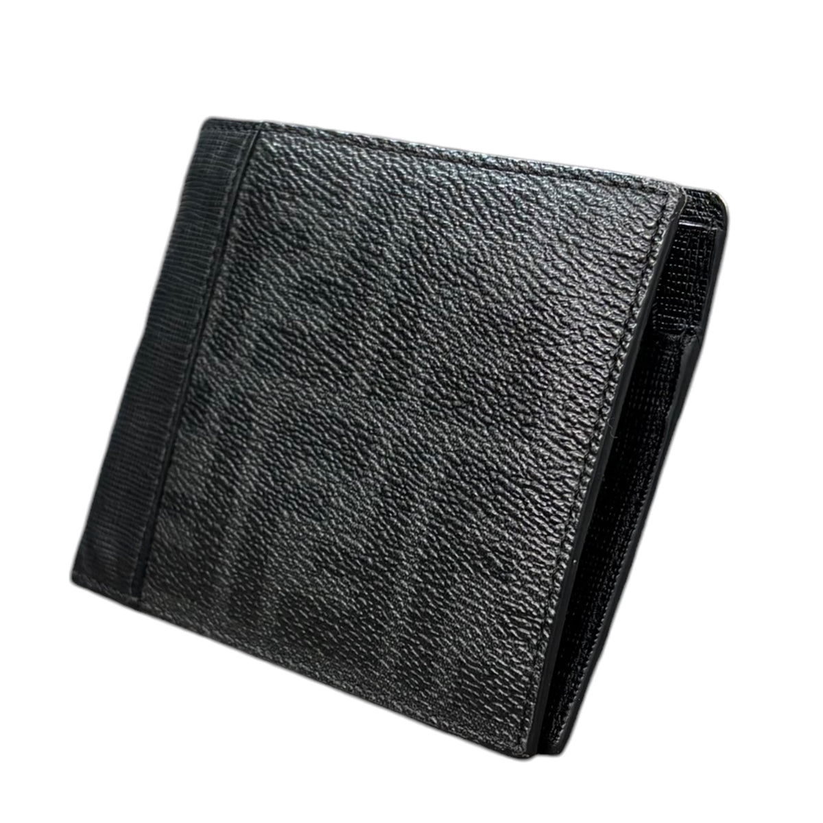 FENDI(フェンディ) Zucca print bi-fold wallet ズッカ柄 2つ折り財布 7M0001 ブラック