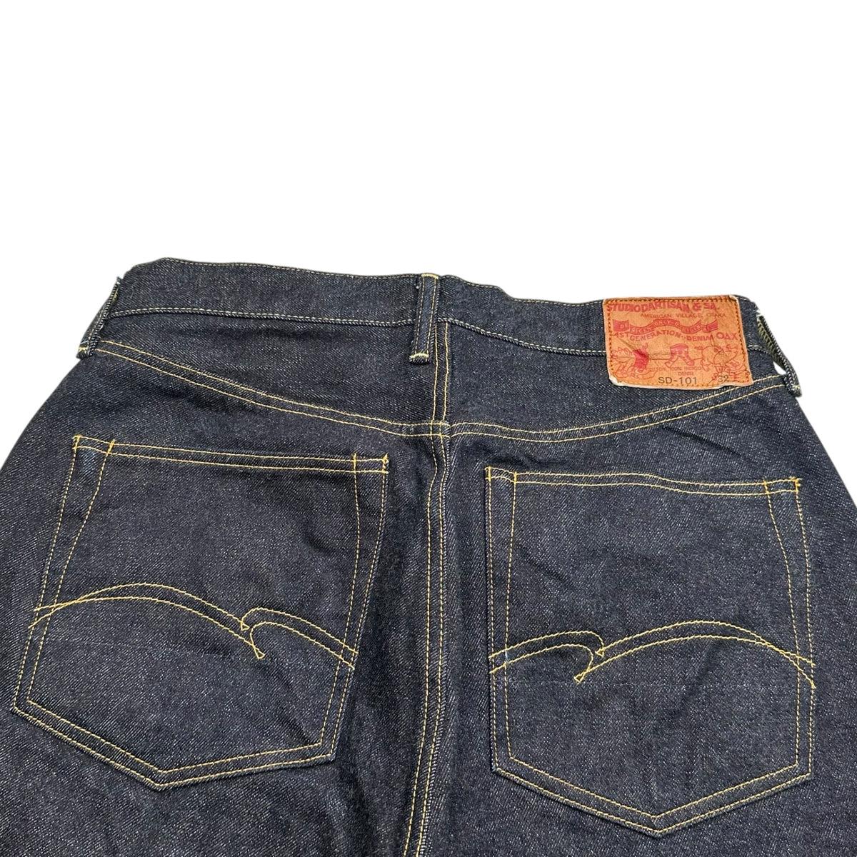 STUDIO D'ARTISAN(ステュディオ・ダ・ルチザン) 15oz Regular Straight 15oz レギュラー ストレート デニム パンツ SD-101 32 インディゴ