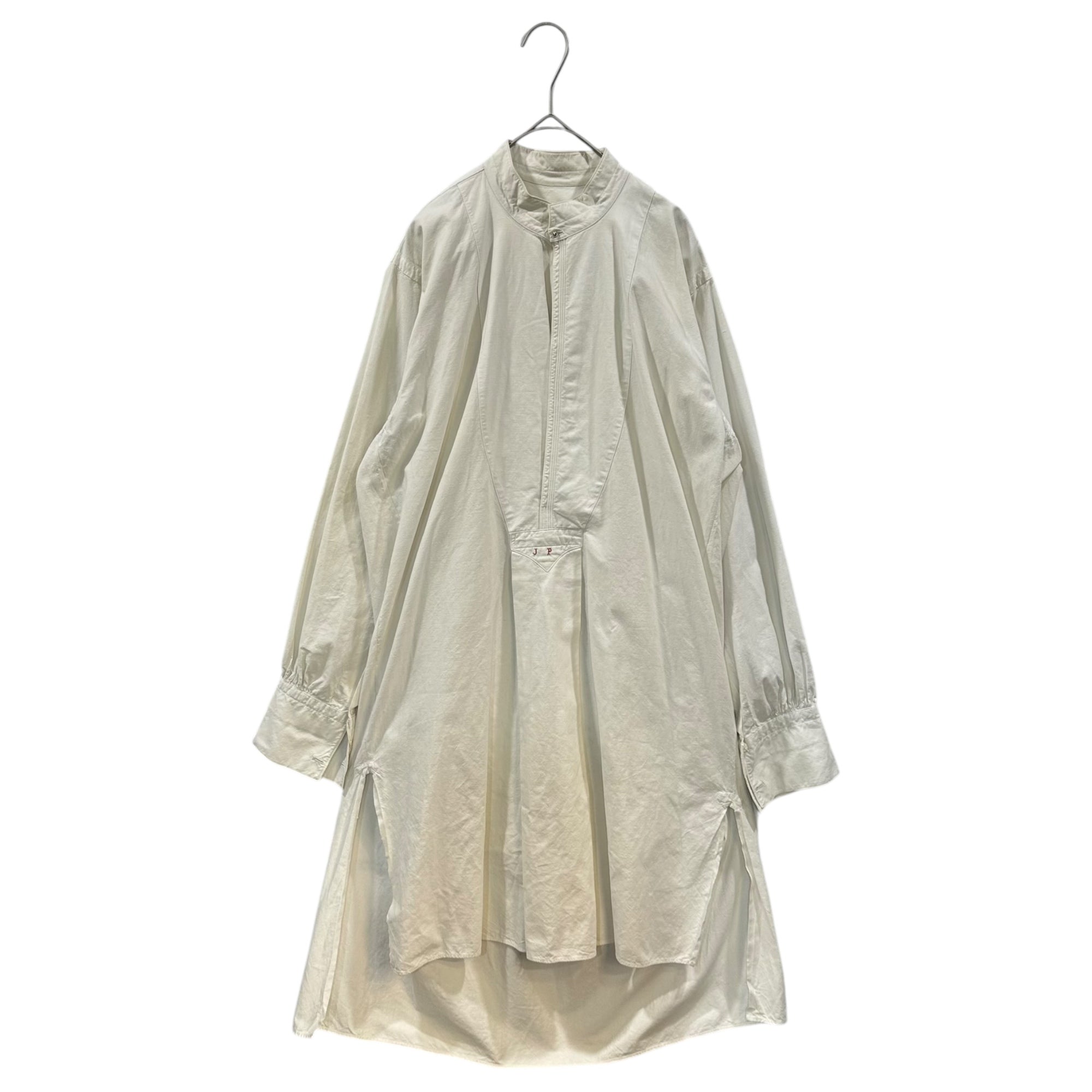 Euro vintage(ヨーロッパヴィンテージ) 20~40's antique smock dress アンティーク スモック ワンピース 20~40年代 FREE オフホワイト JP刺繍