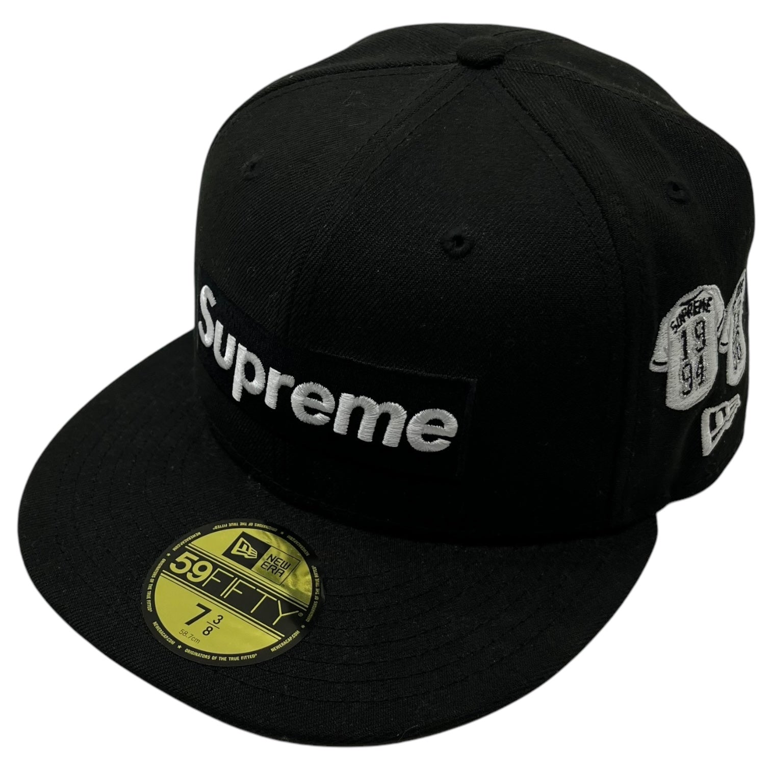 SUPREME(シュプリーム) 24FW Jerseys Box Logo Cap ボックスロゴ キャップ ユニフォームデザイン ベースボールキャップ ブラック
