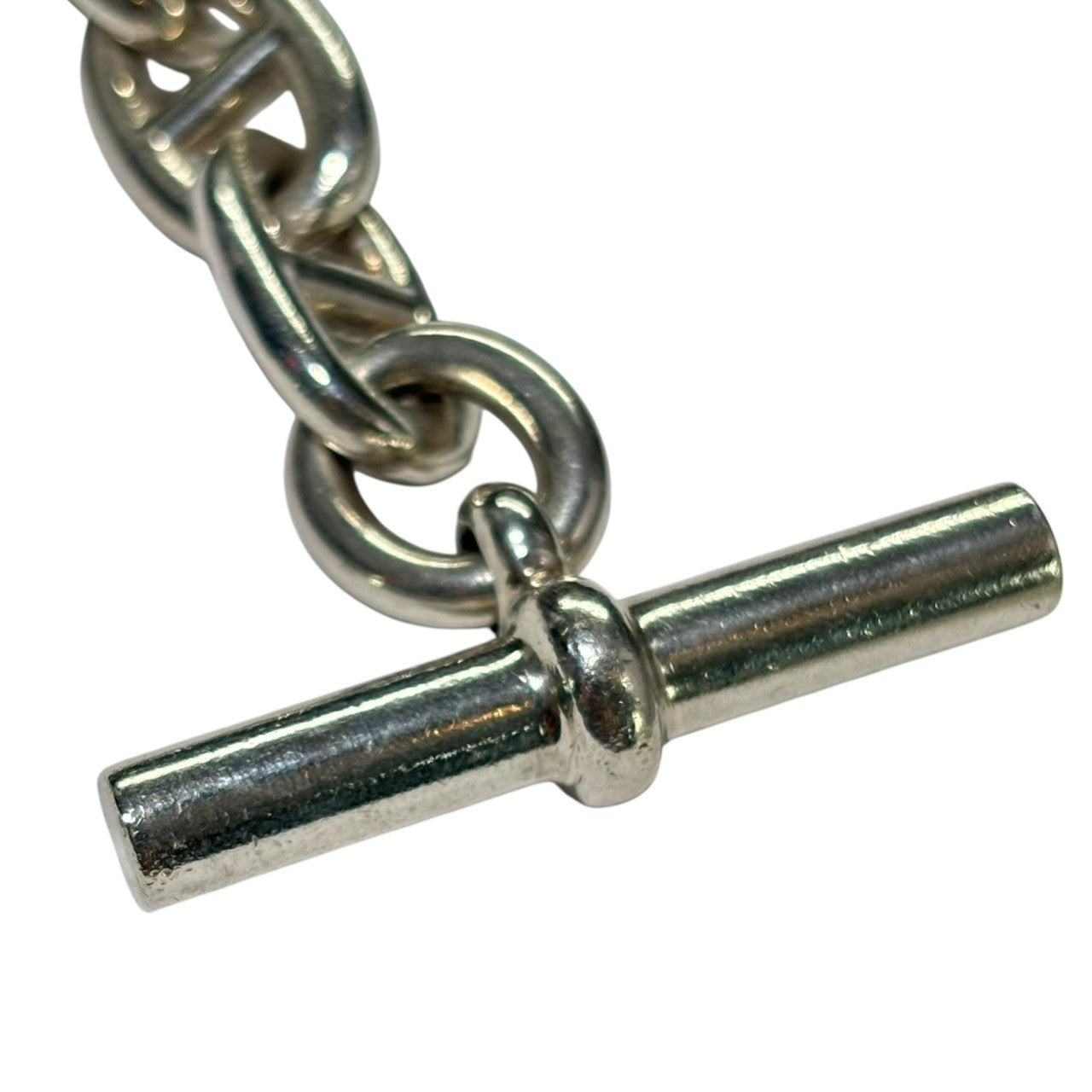 HERMES(エルメス) Chaine d’Ancre TGM 11LINK シェーヌダンクル TGM 11 シルバー 箱付 ブレスレット 925