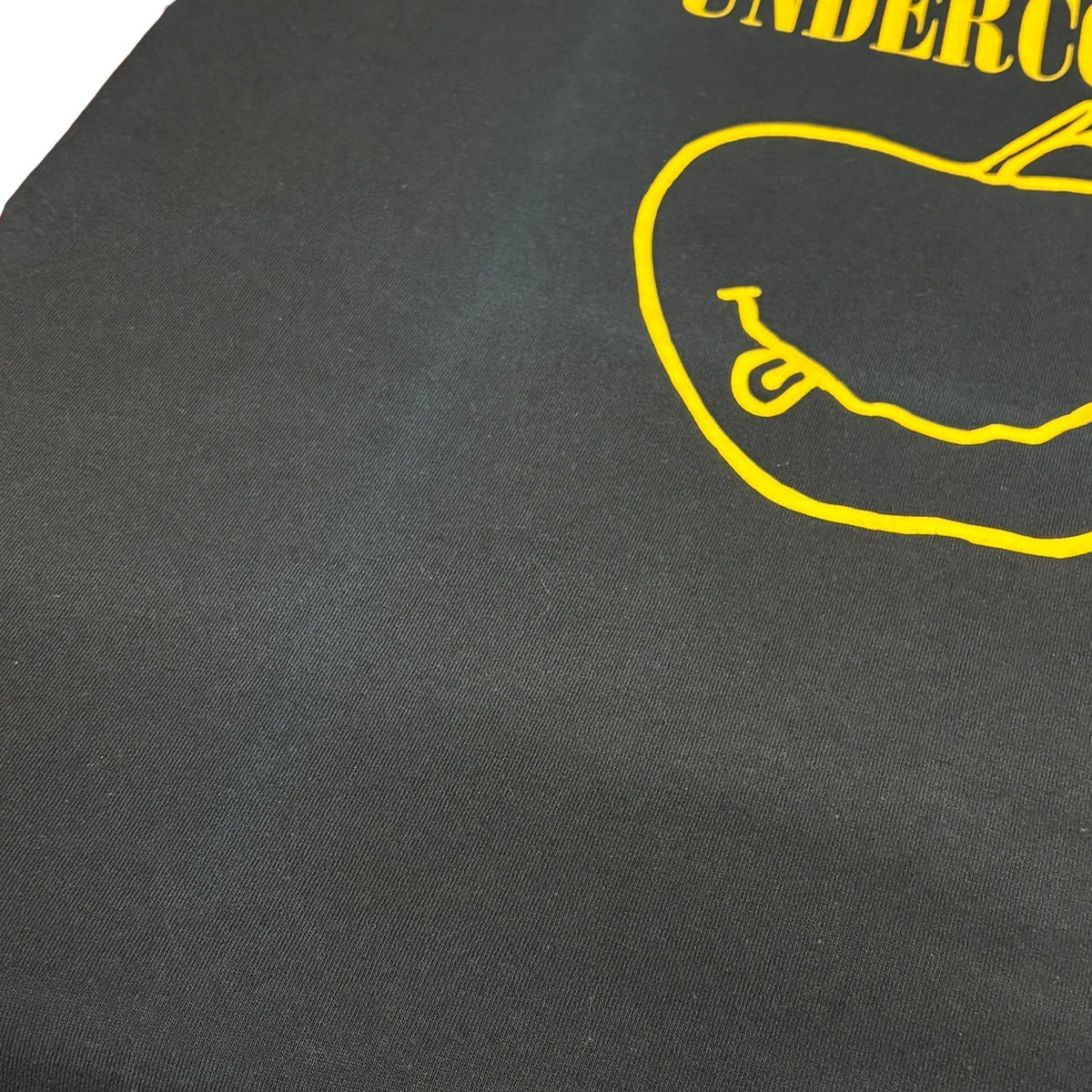 UNDERCOVER(アンダーカバー) Smile Apple T-Shirt スマイル アップル Tシャツ M ダークネイビー×イエロー
