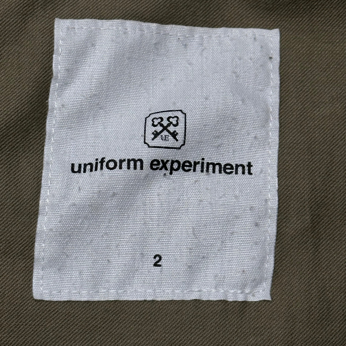 uniform experiment(ユニフォームエクスペリメント) 2010SS US Navy Homage Jacket 軍 オマージュ ジャケット UE-101032 M セージグリーン ミリタリー