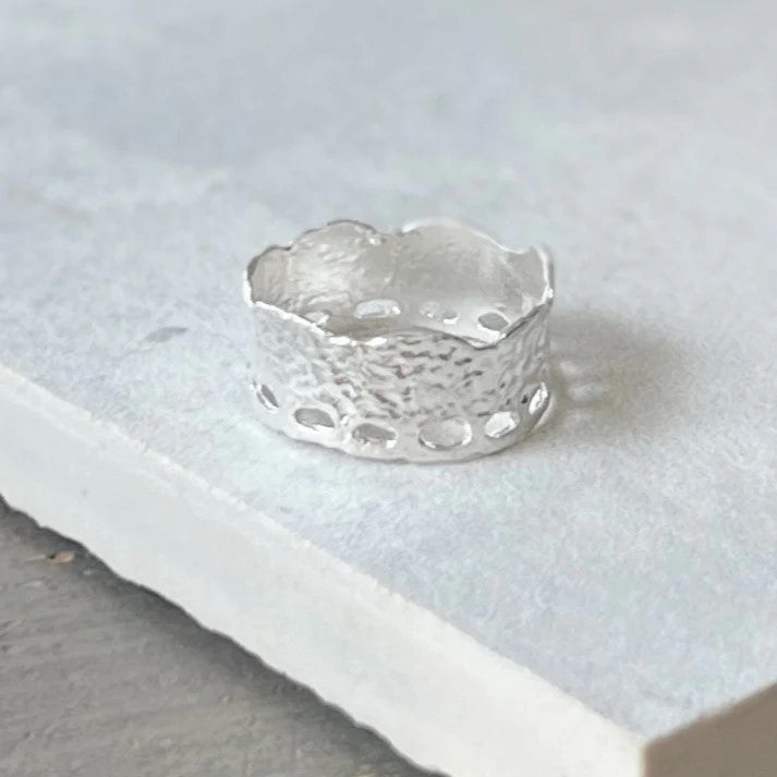 m.soeur(エムスール) リバーレースリング 1938SV #12 シルバー