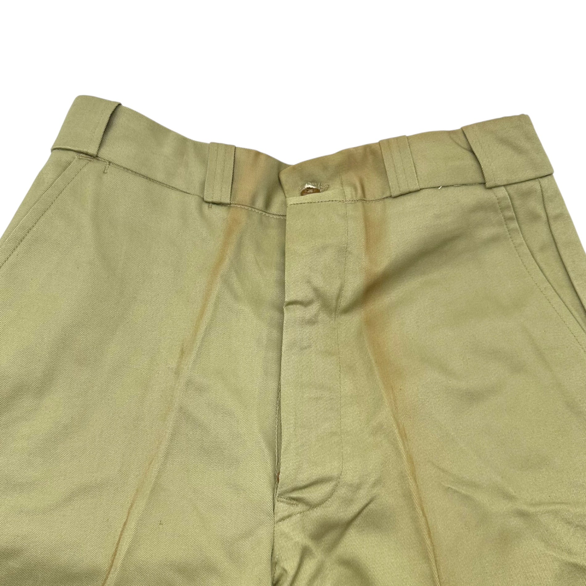 GALEY & LORD(ゲイリーアンドロード) 60's CRAMERTON ARMY CLOTH クレーマートン アーミー クロス チノ パンツ 30/30 ベージュ 60年代 ヴィンテージ チノパン