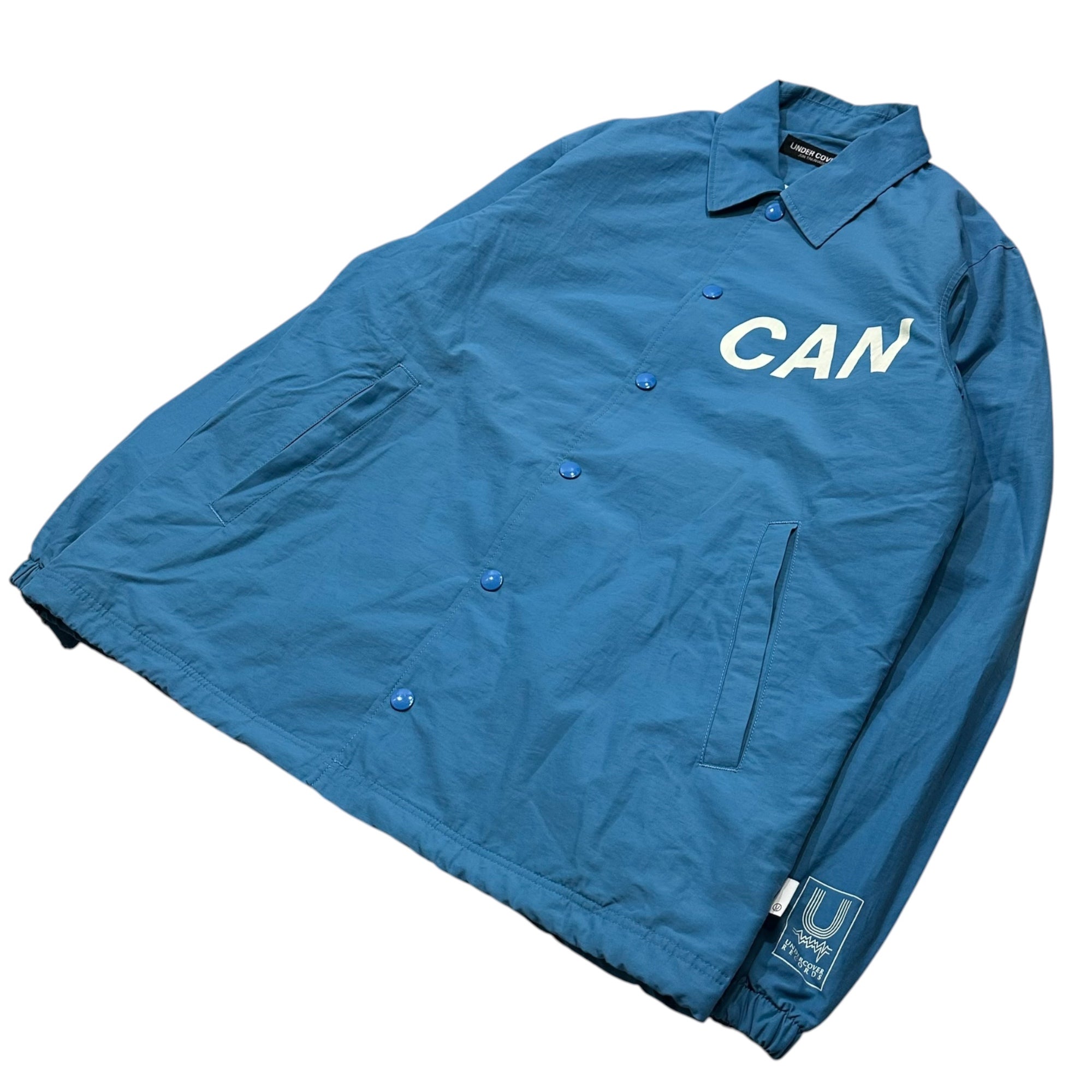 UNDERCOVER(アンダーカバー) 2017SS CAN FUTURE DAYS Coach Jacket コーチジャケット UCS9208 1 ブルー