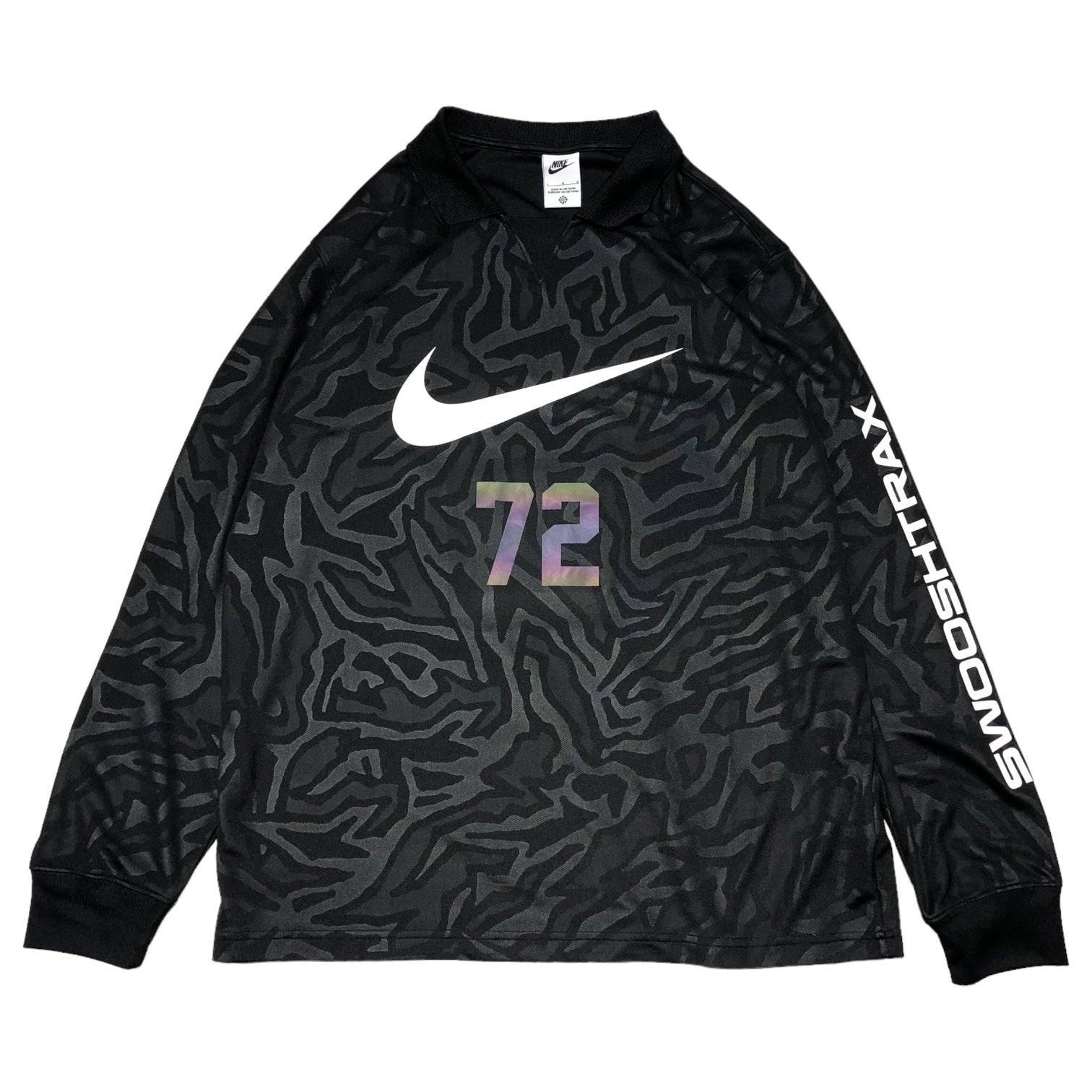 NIKE(ナイキ) Long-Sleeve Top ロックスリーブ トップ ゲームシャツ DX0050-010 L ブラック