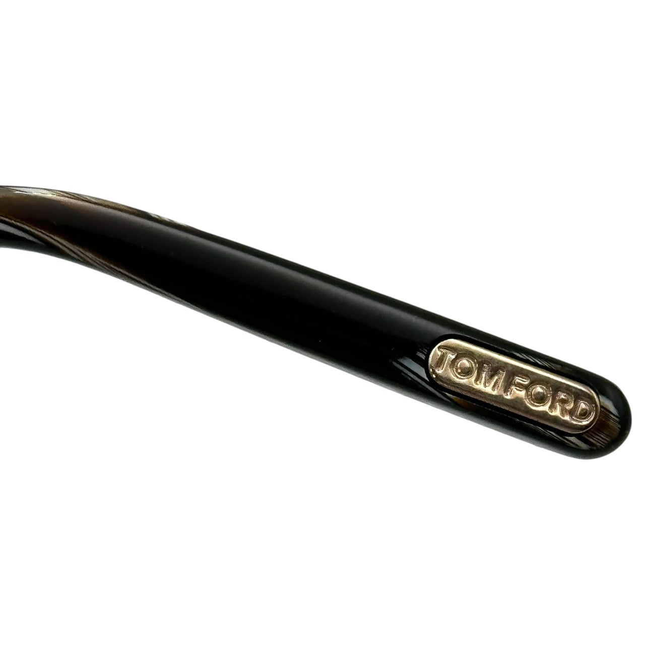TOM FORD(トムフォード) wellington shape sunglasses ウエリントン シェイプ サングラス クリアレンズ TF5562-D 51□21-145 ブラウン×ブラック×ゴールド メガネ 眼鏡